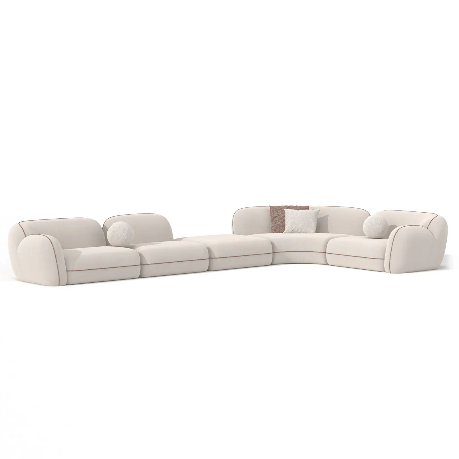 Sofa Aicon Creme 495cm
