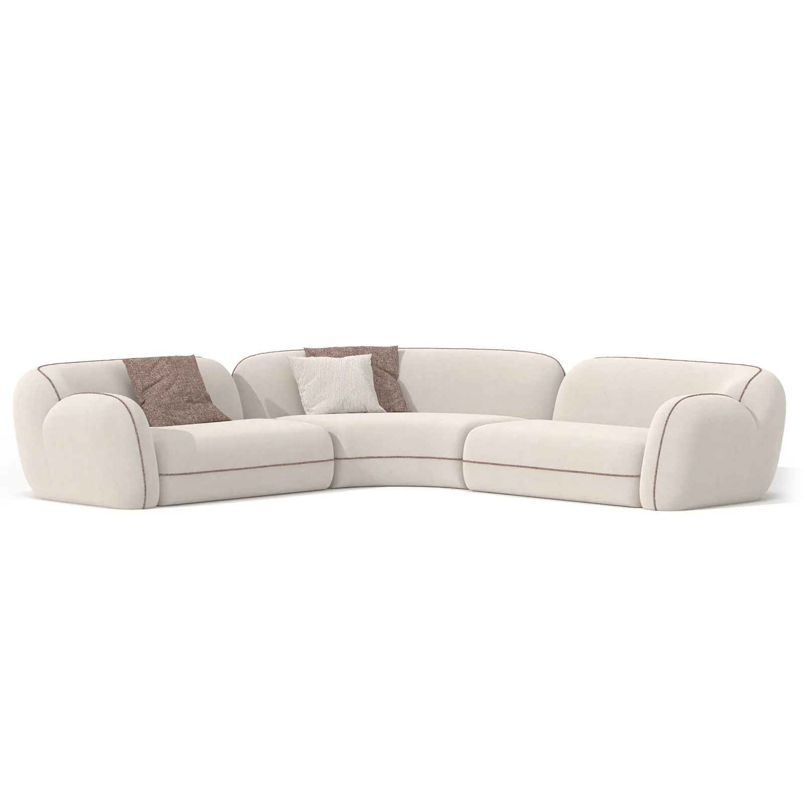 Sofa Aicon Creme 303cm