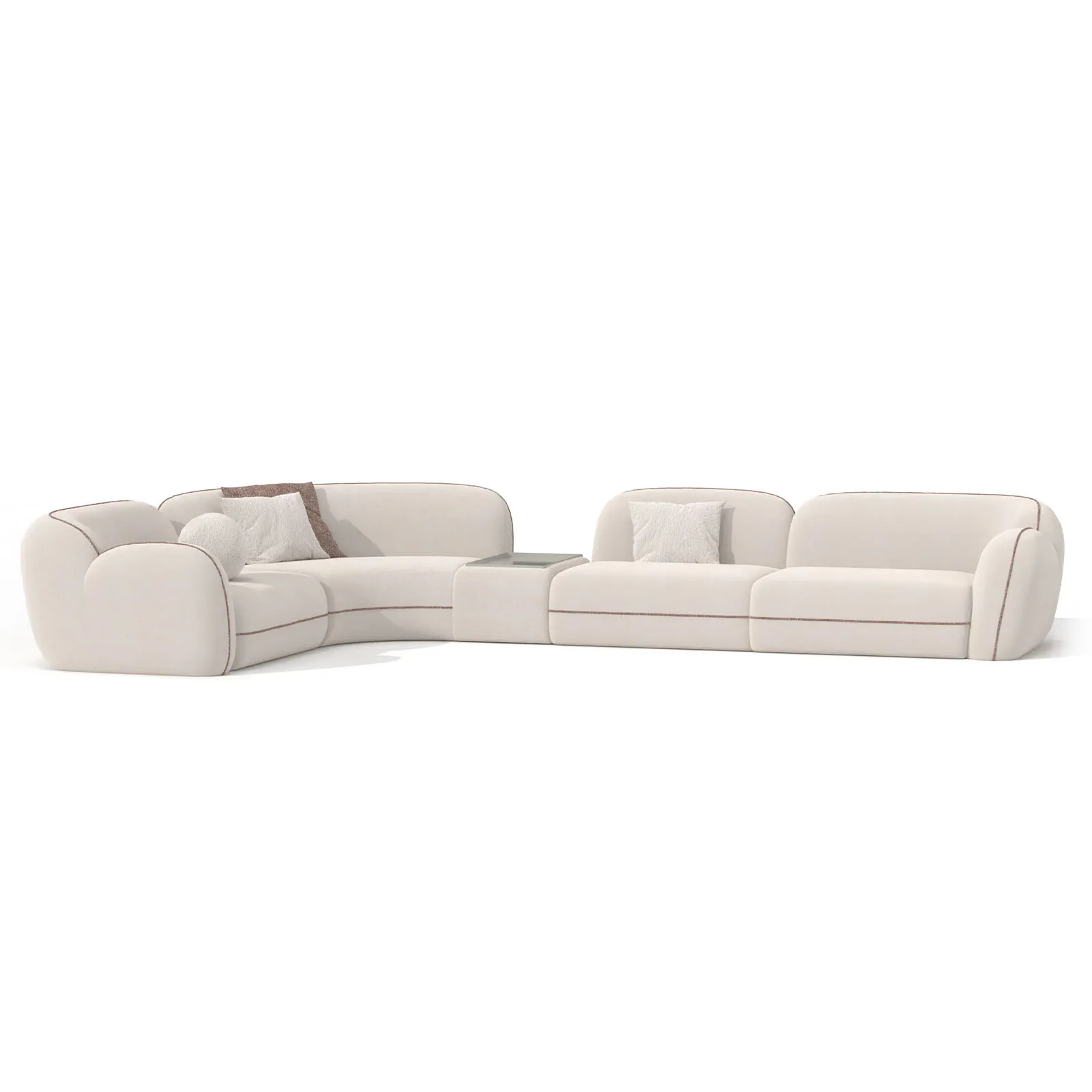 Sofa Aicon Creme 443cm