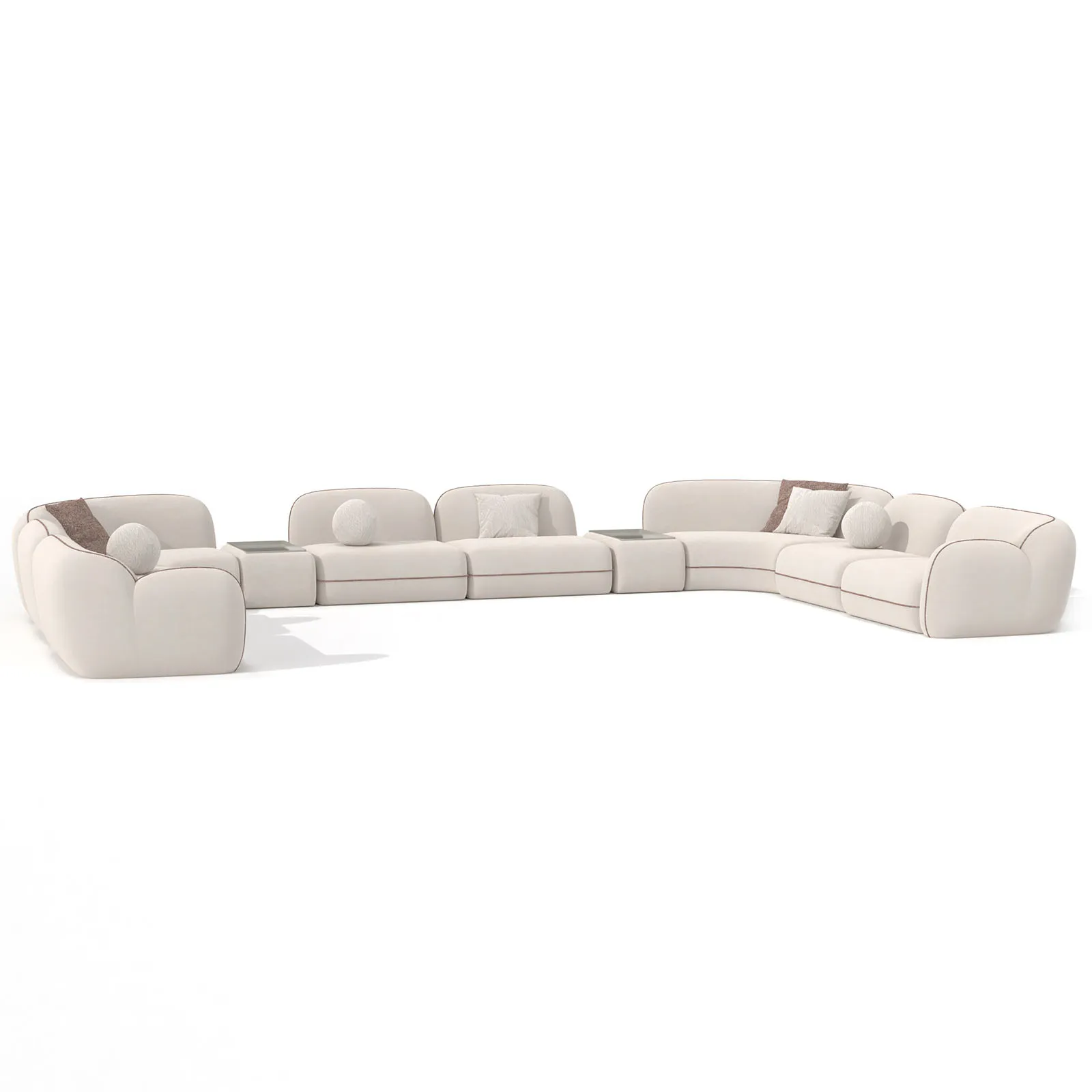 Sofa Aicon Creme 603cm