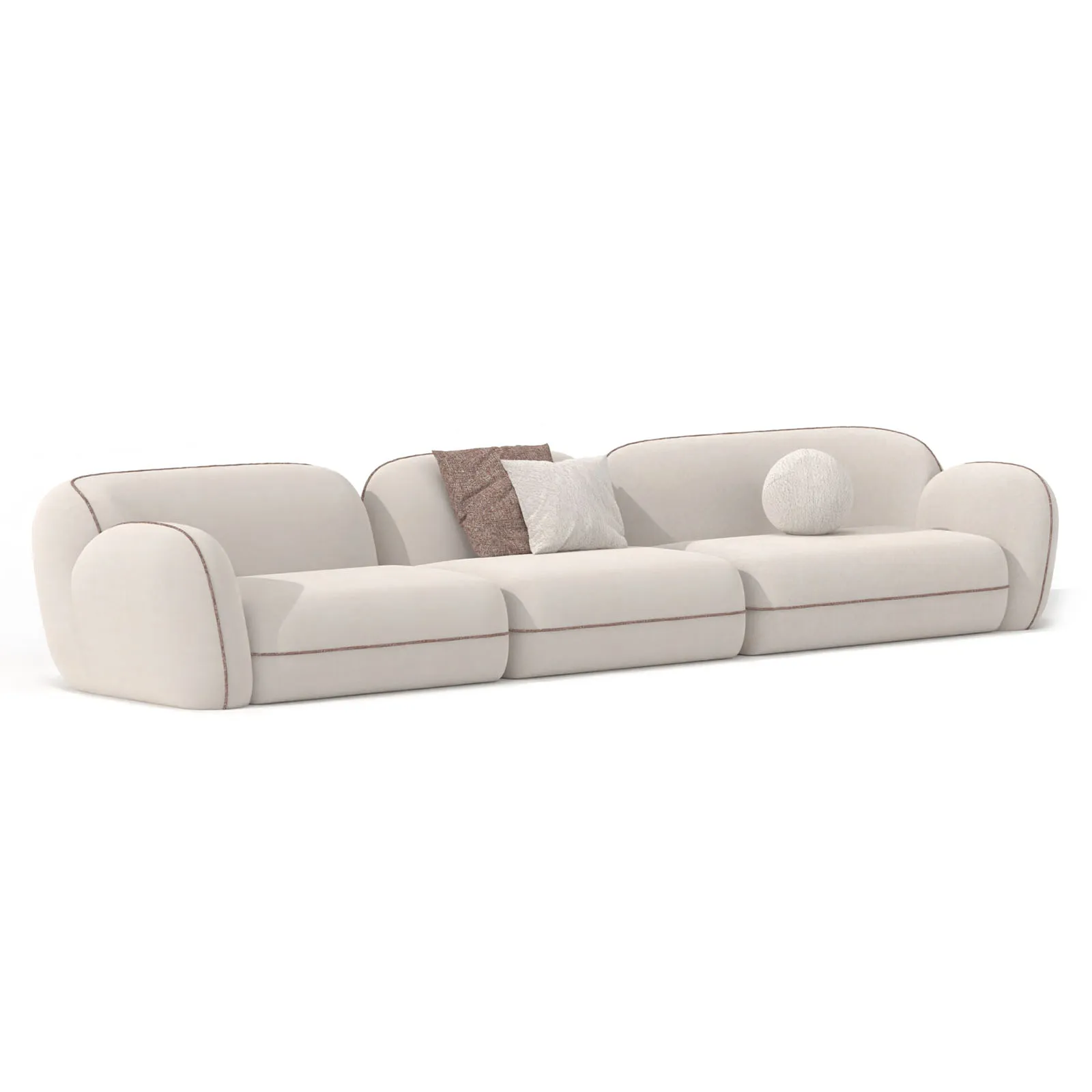 Sofa Aicon Creme 378cm