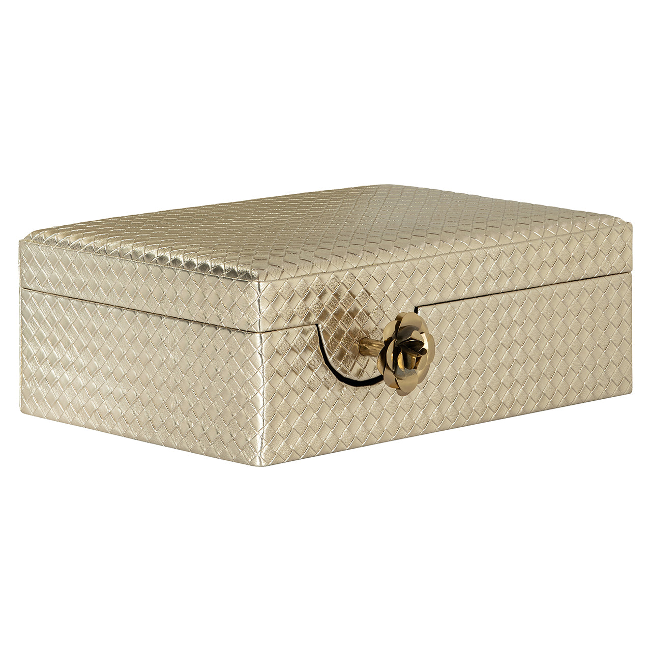 Storage box Trace big (Gold)
