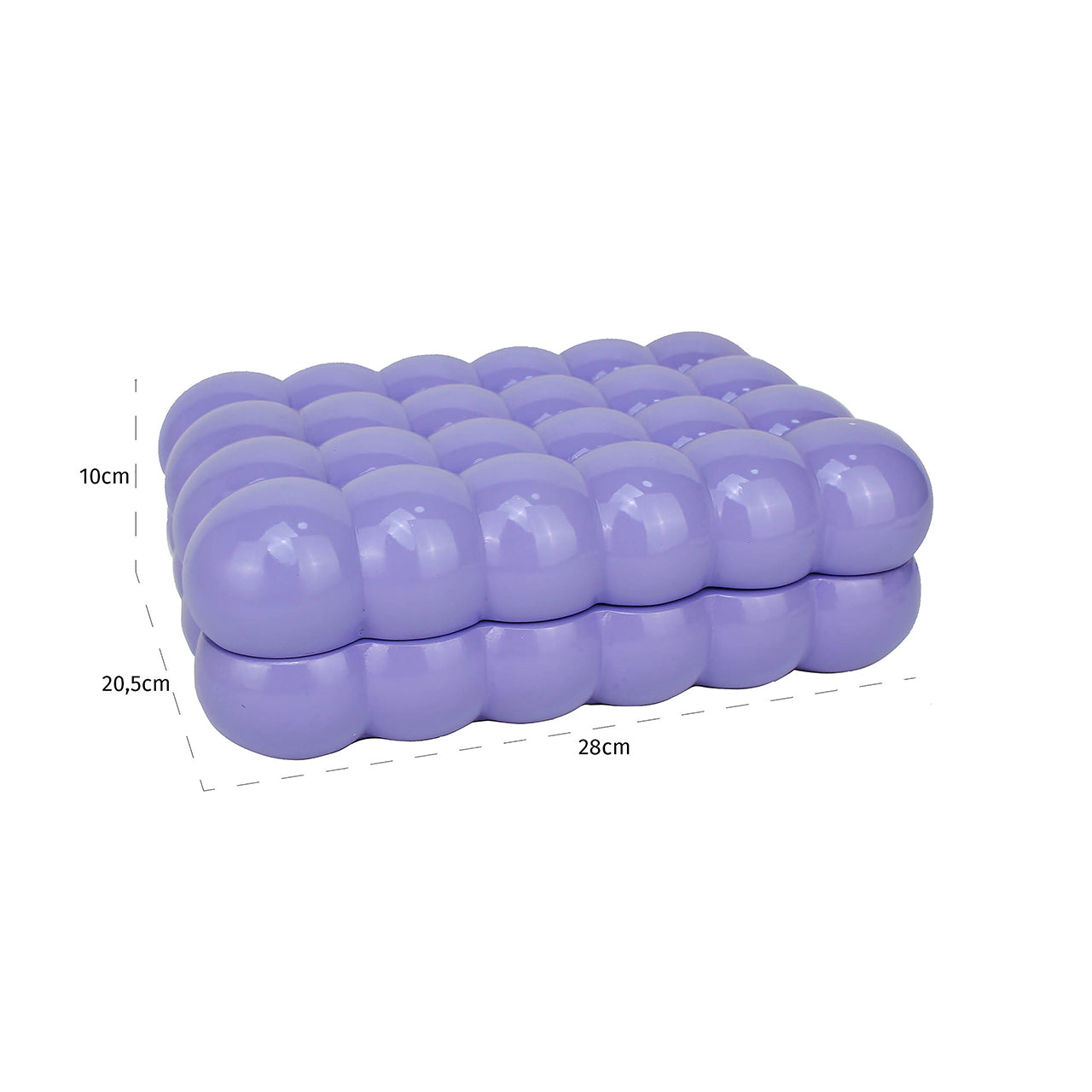 Storage box Cece big (Purple)