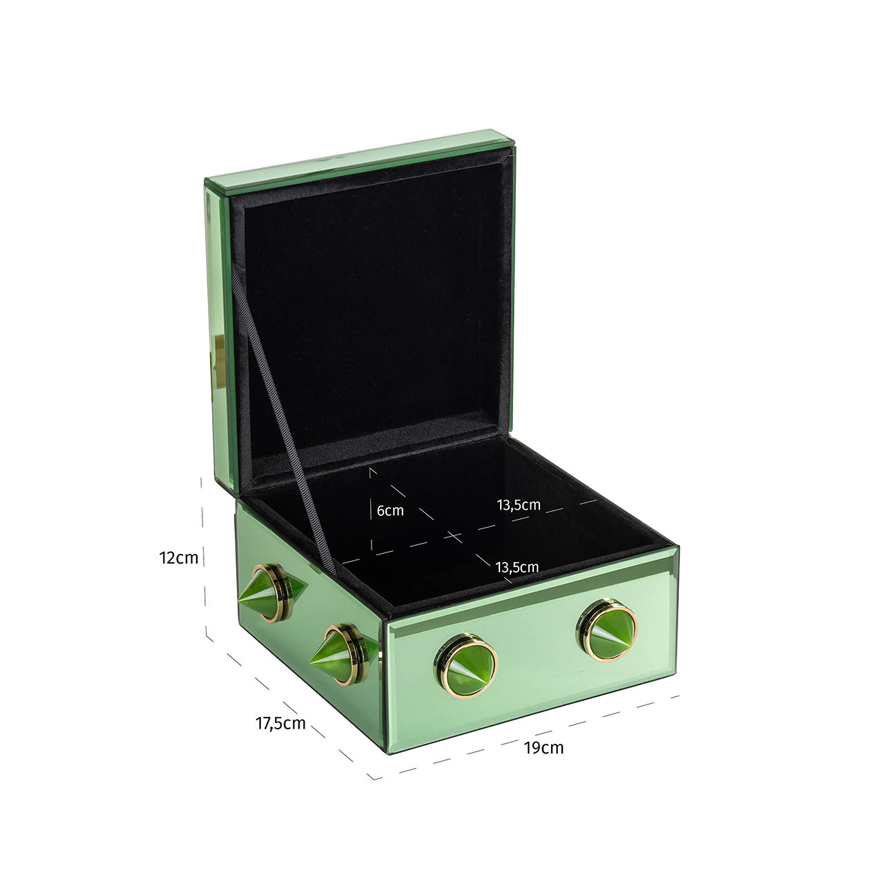Storage box Jelia green (Green)