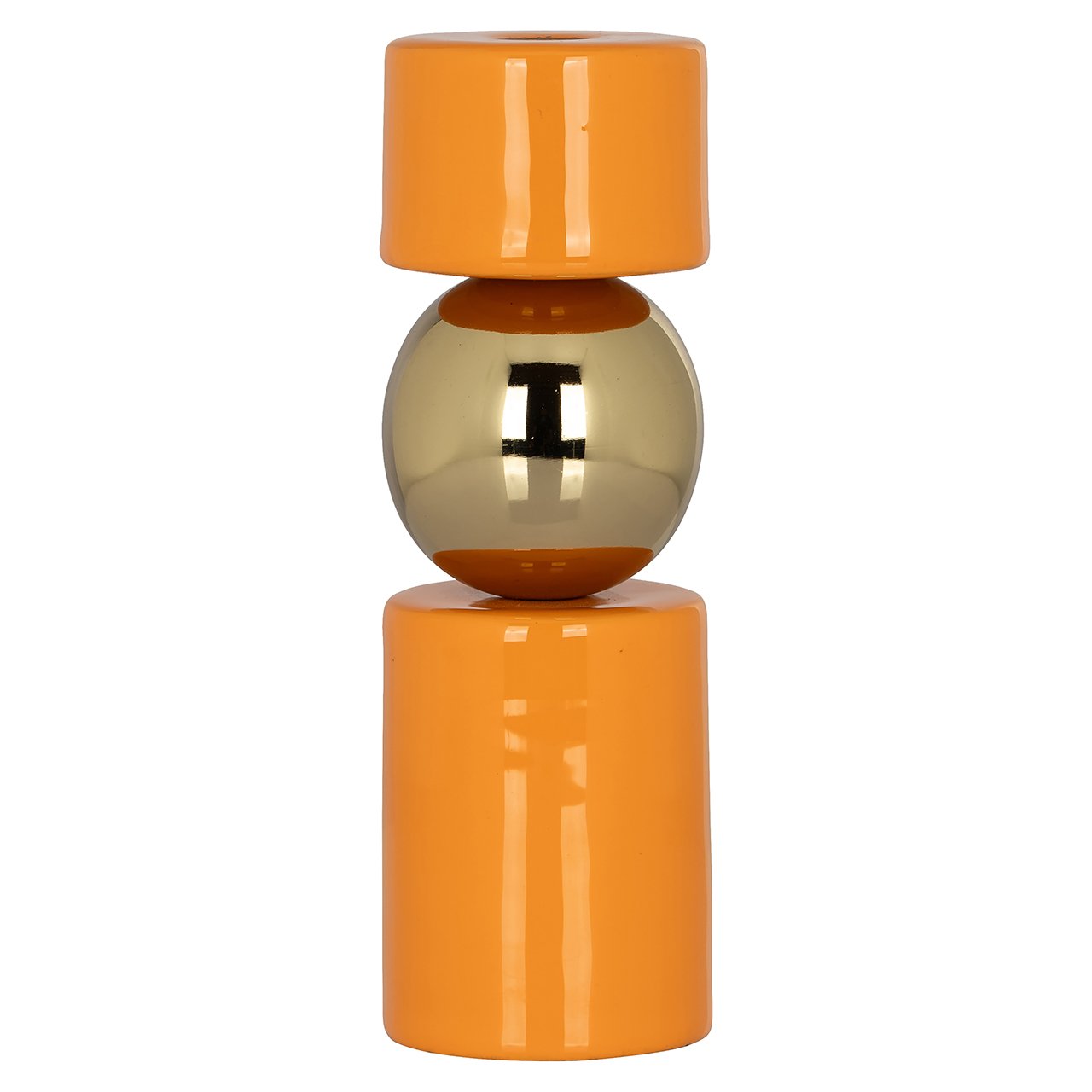 Candle holder Kira (Orange)