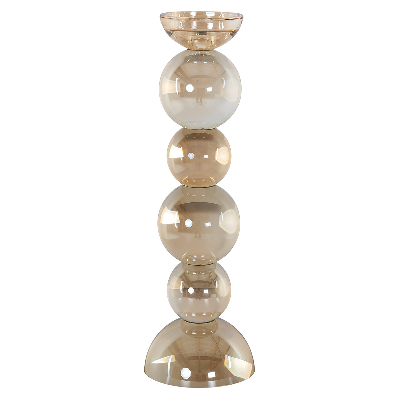 Candle holder Emie big (Brown)