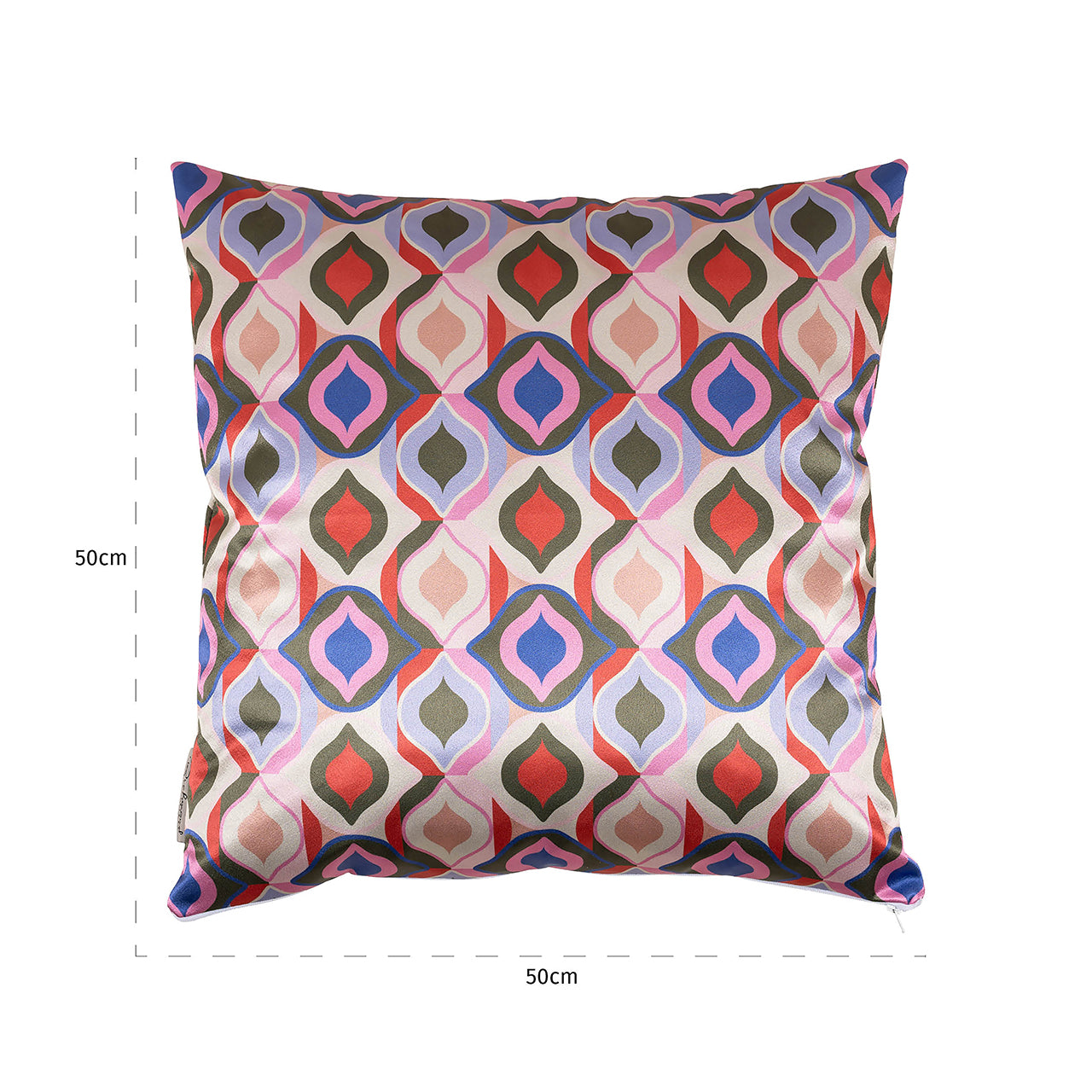 Cushion Mayra 50x50 (Monaco DSN 23047 Freedom 30 - 3011 Coral)