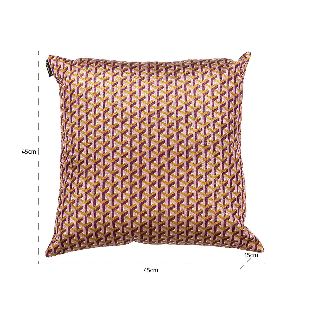 Cushion Pommelin 50x50 (Architect 0787 Dustypink Donna BT24508)