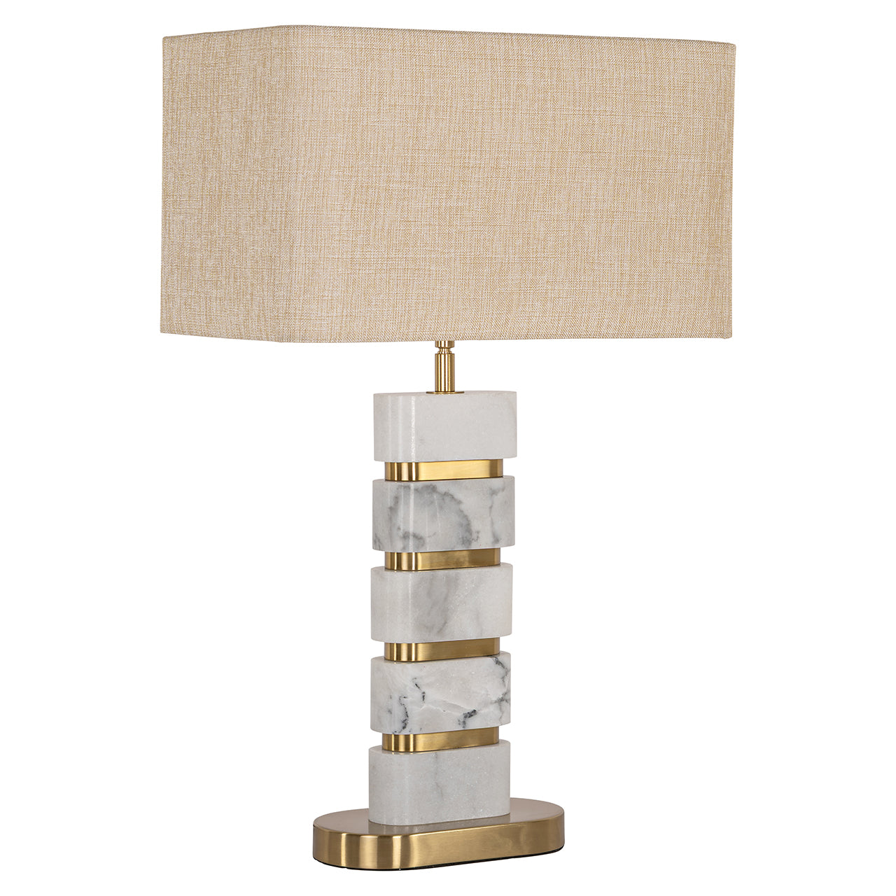 Table lamp Lenore incl. lampshade (Gold)