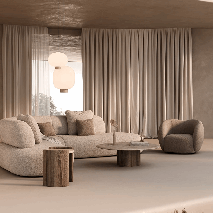 Sofa Arden – Natural White