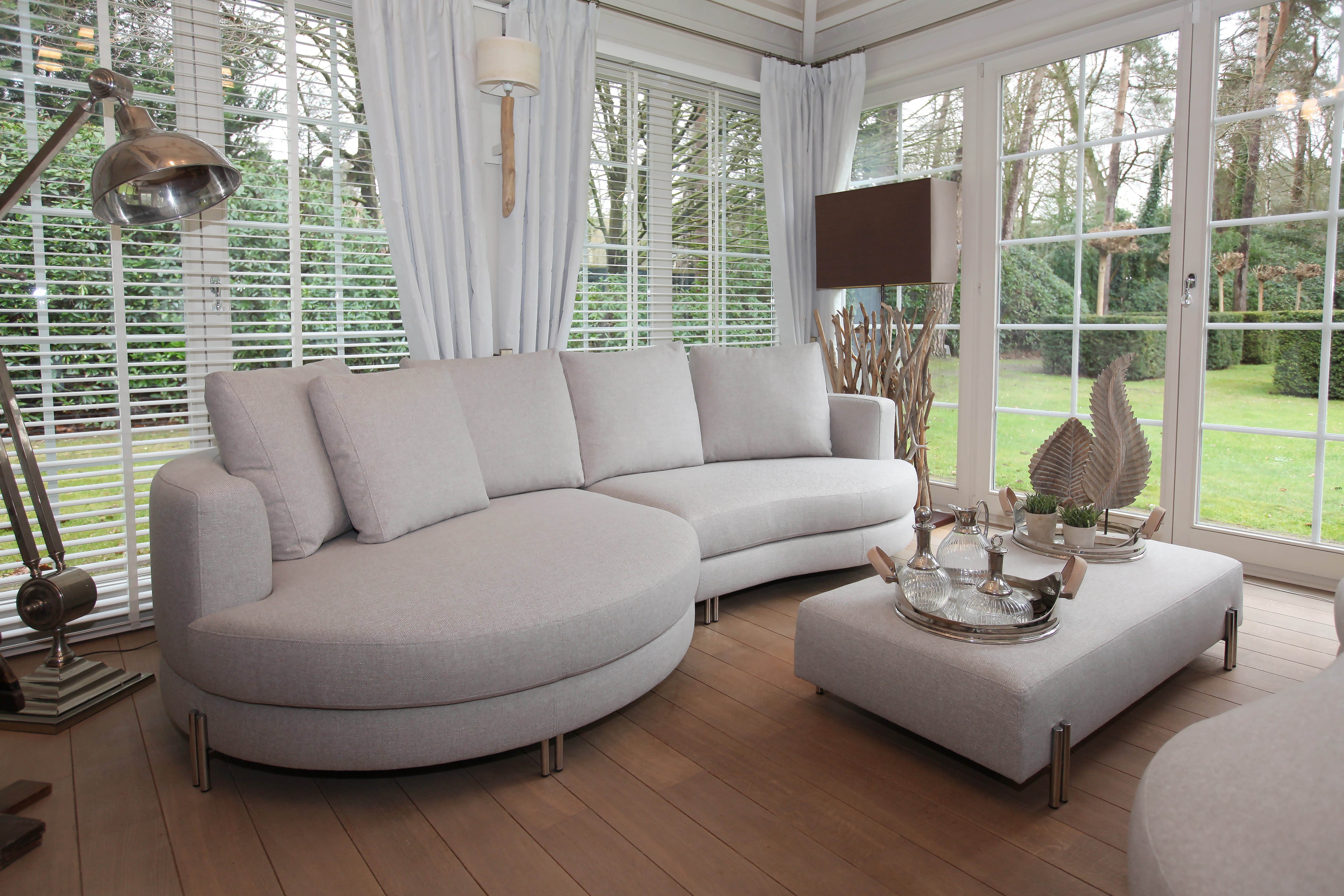 Sofa Yang - Light Gray 276x146cm