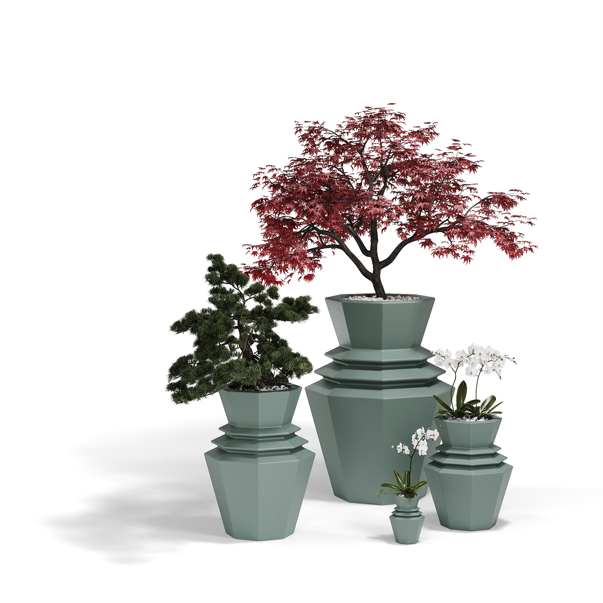 Origami Hinoki 76X76X120