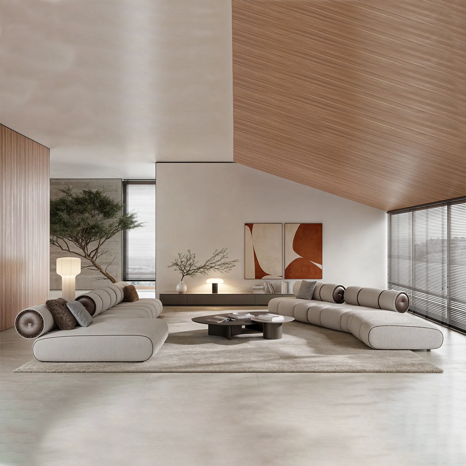 Sofa Orian White 270cm