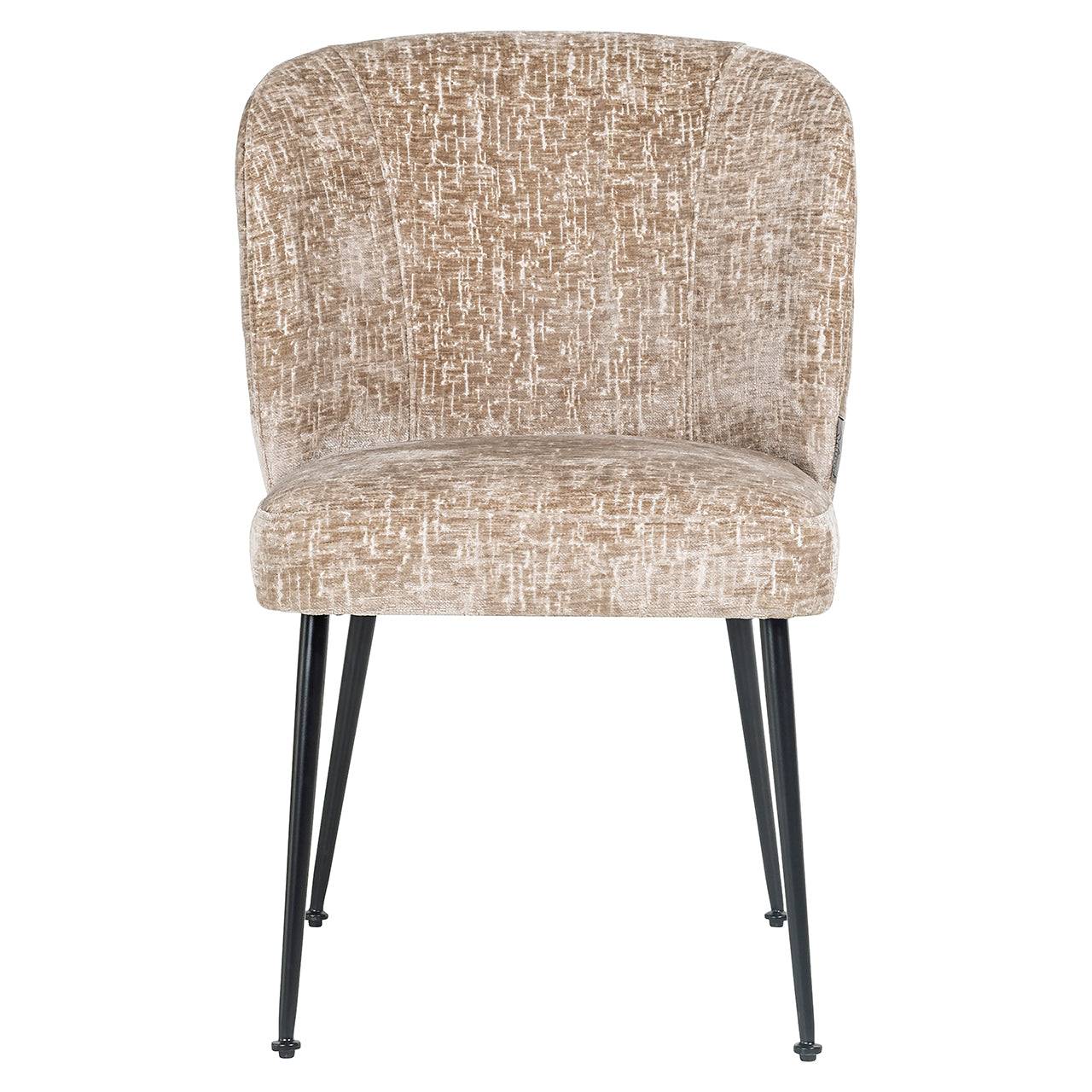 Chair Fallon Shitake Island / black (Shitake Island 124)