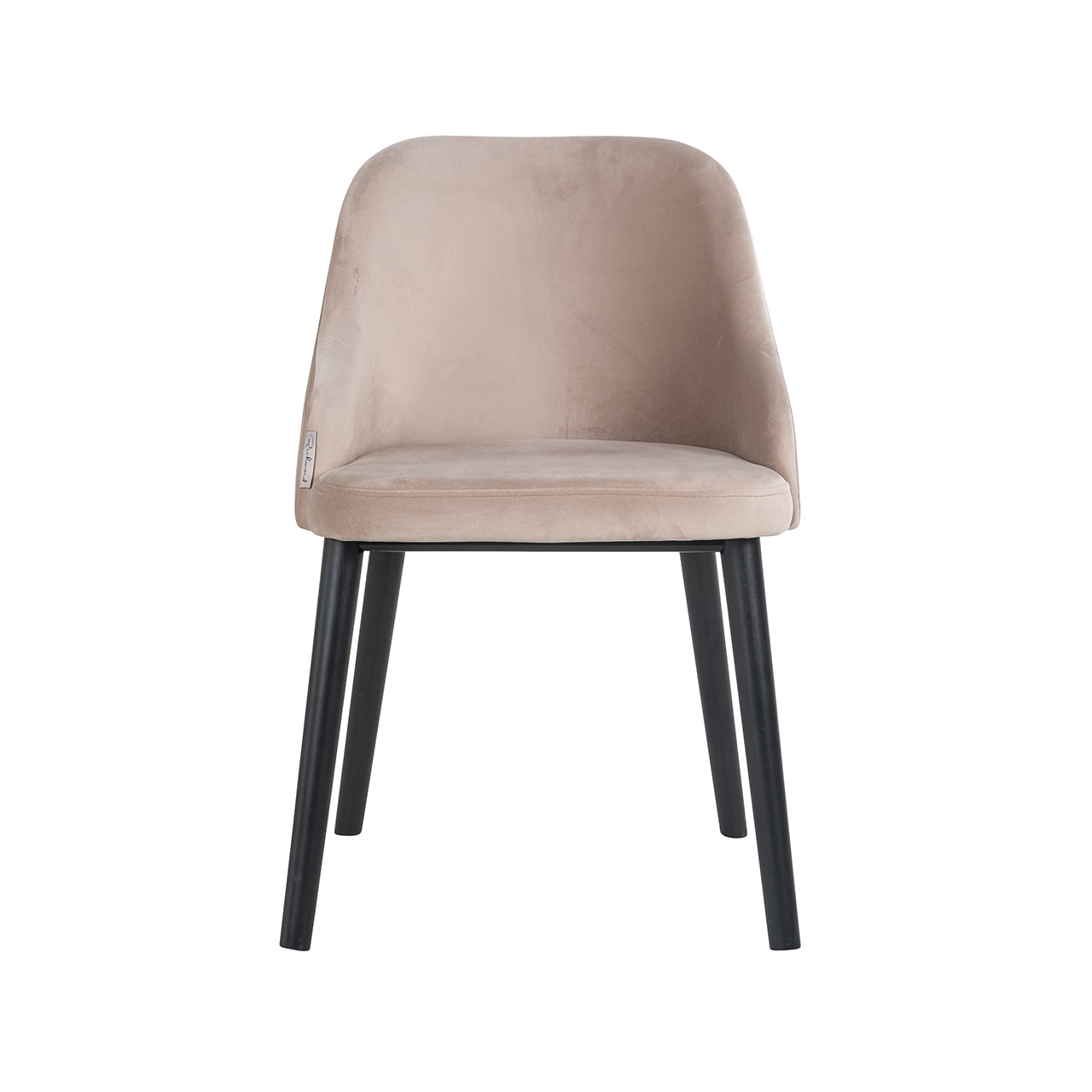 Chair Twiggy - khaki velvet (Quartz Khaki 903)