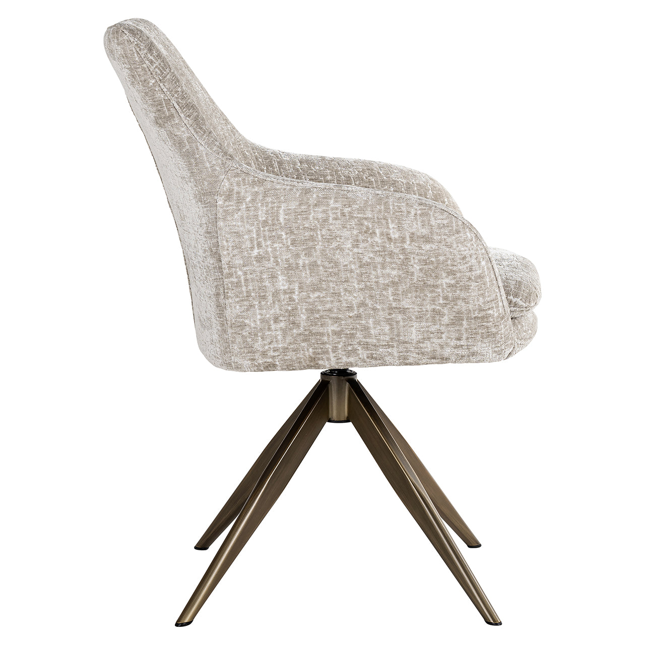 Swivel chair Lisonne - pearl island (Island pearl 106)