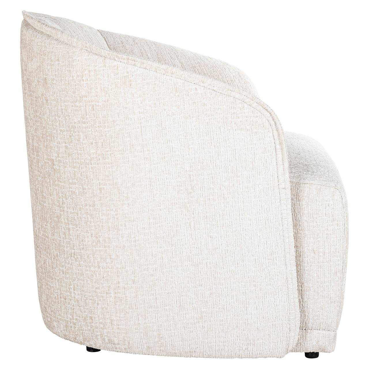 Lounge chair Maryse cream fusion (Fusion cream 02)