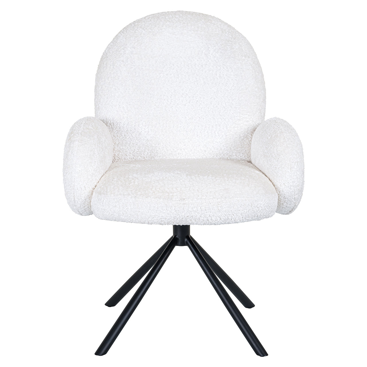 Swivel chair - Jolie (Sheep 02 white)