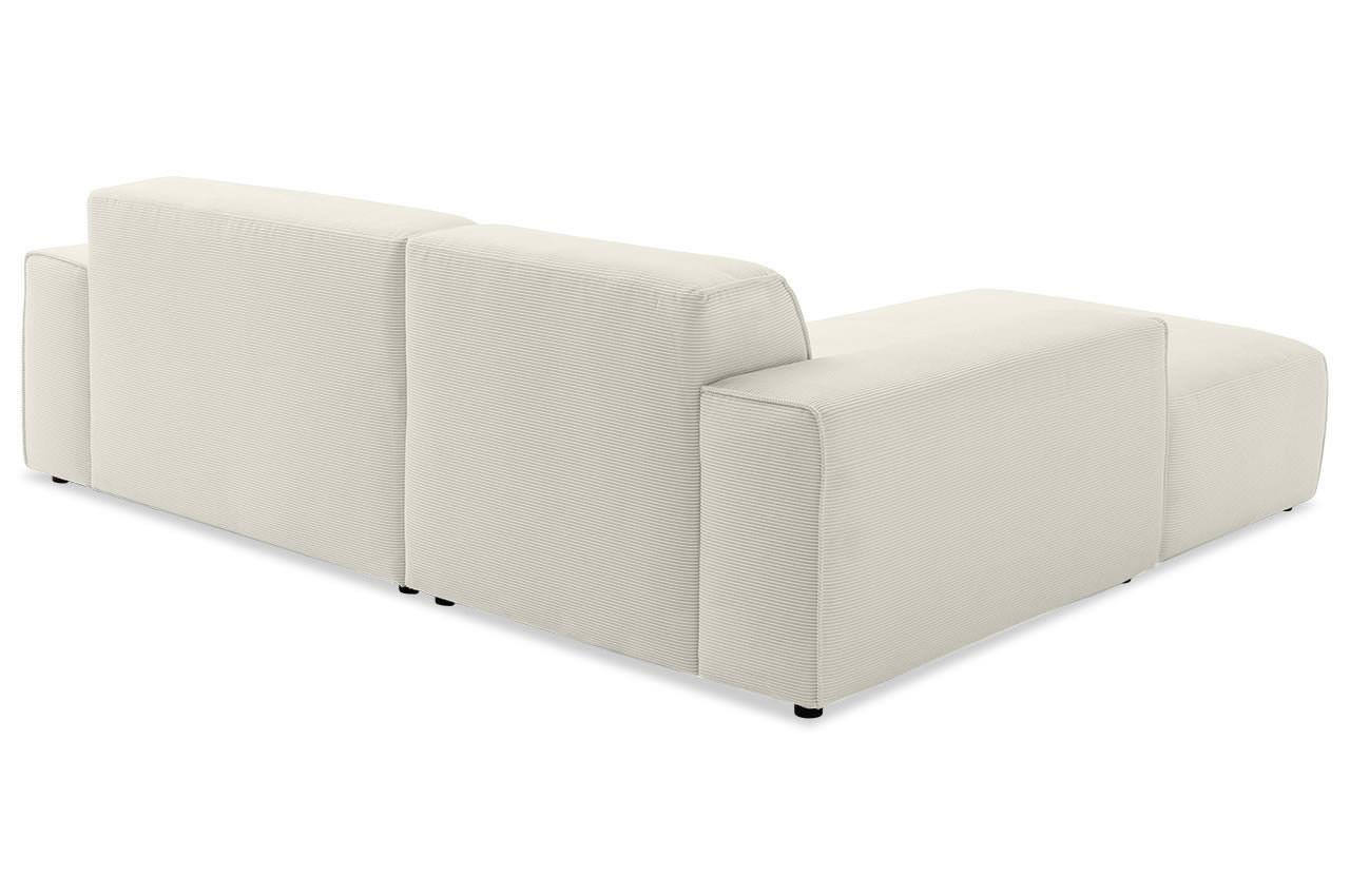 Sofa Linton – Ivory – 2.5-Seater with Lounge 228 x 189 cm