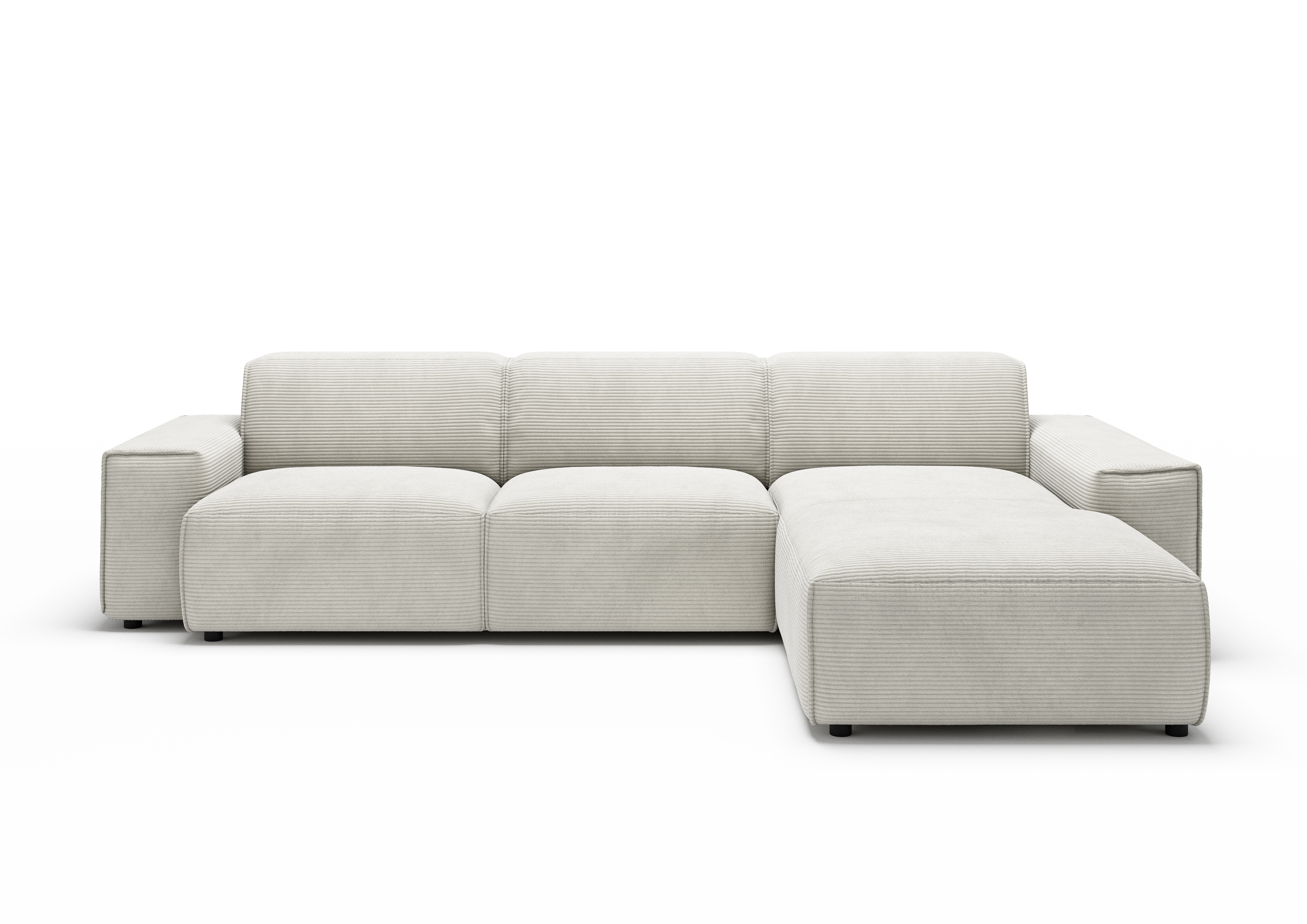 Sofa Linton – Light Grey – 299x189 cm