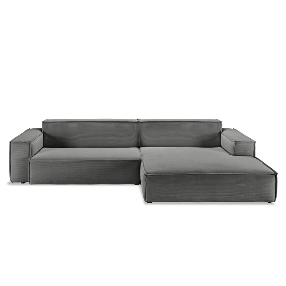 Sofa Midtown - Dark Grey -  Lounge | 276x168cm | 296x168cm