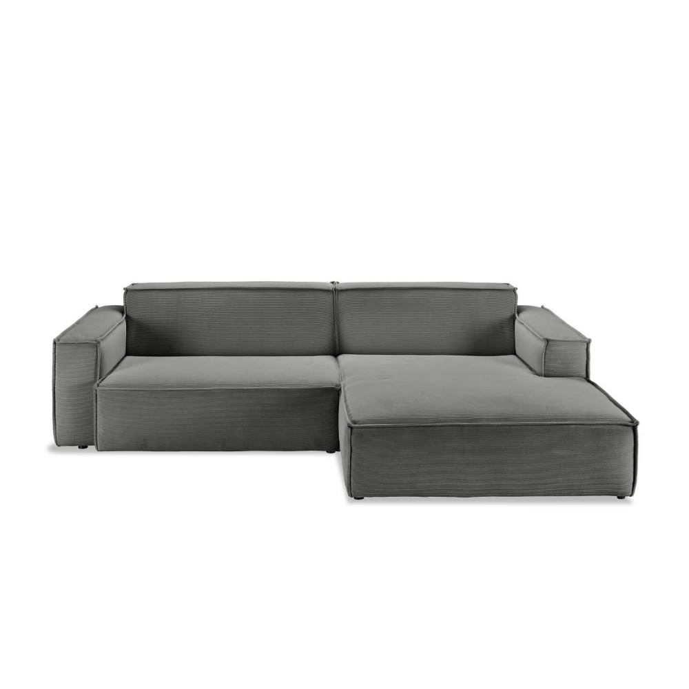 Sofa Midtown - Dark Grey -  Lounge | 276x168cm | 296x168cm