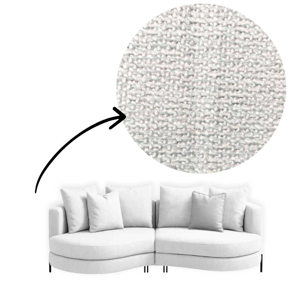 Sofa Yang - White 276x146cm