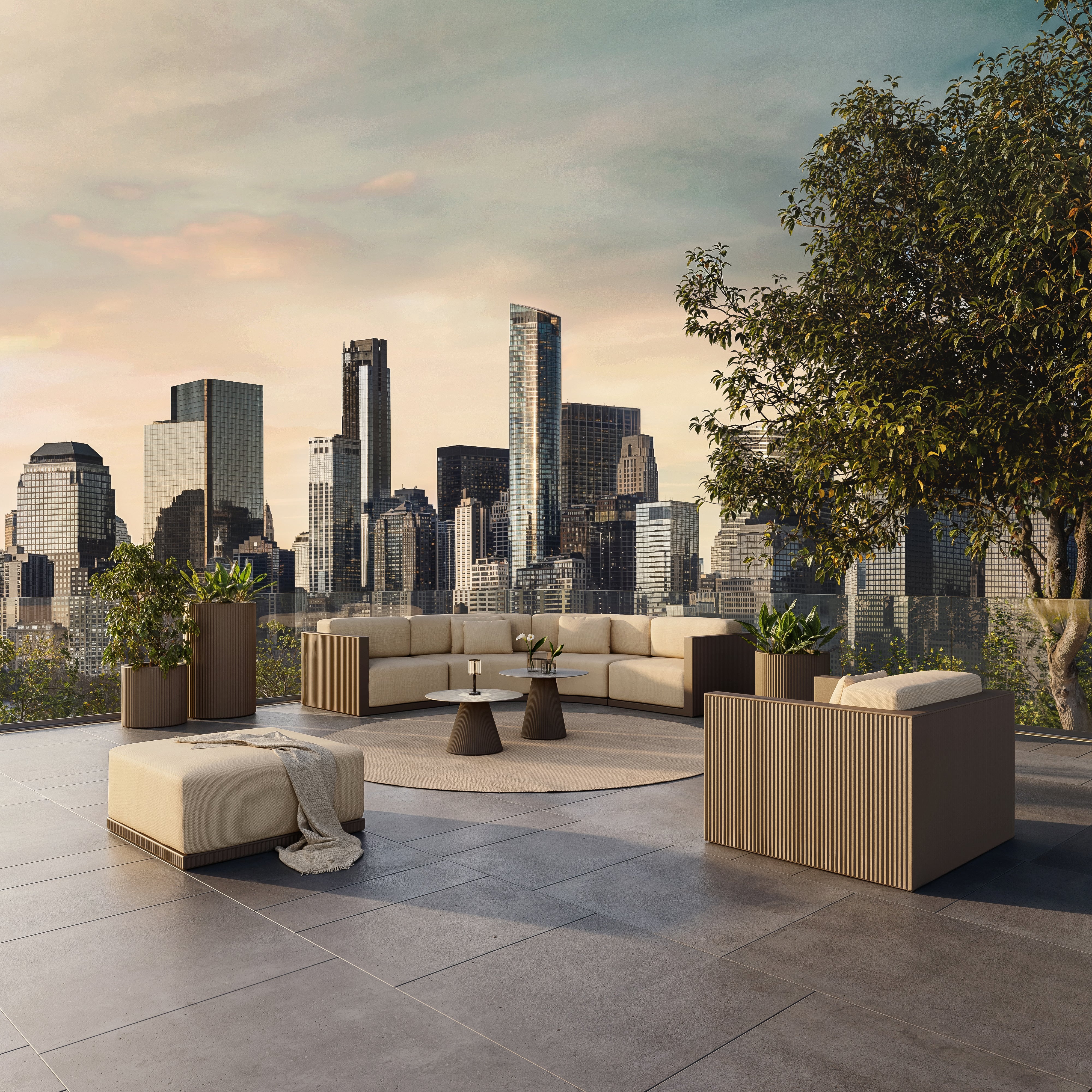 Gatsby Prisma Planter 50X50X50 Cm