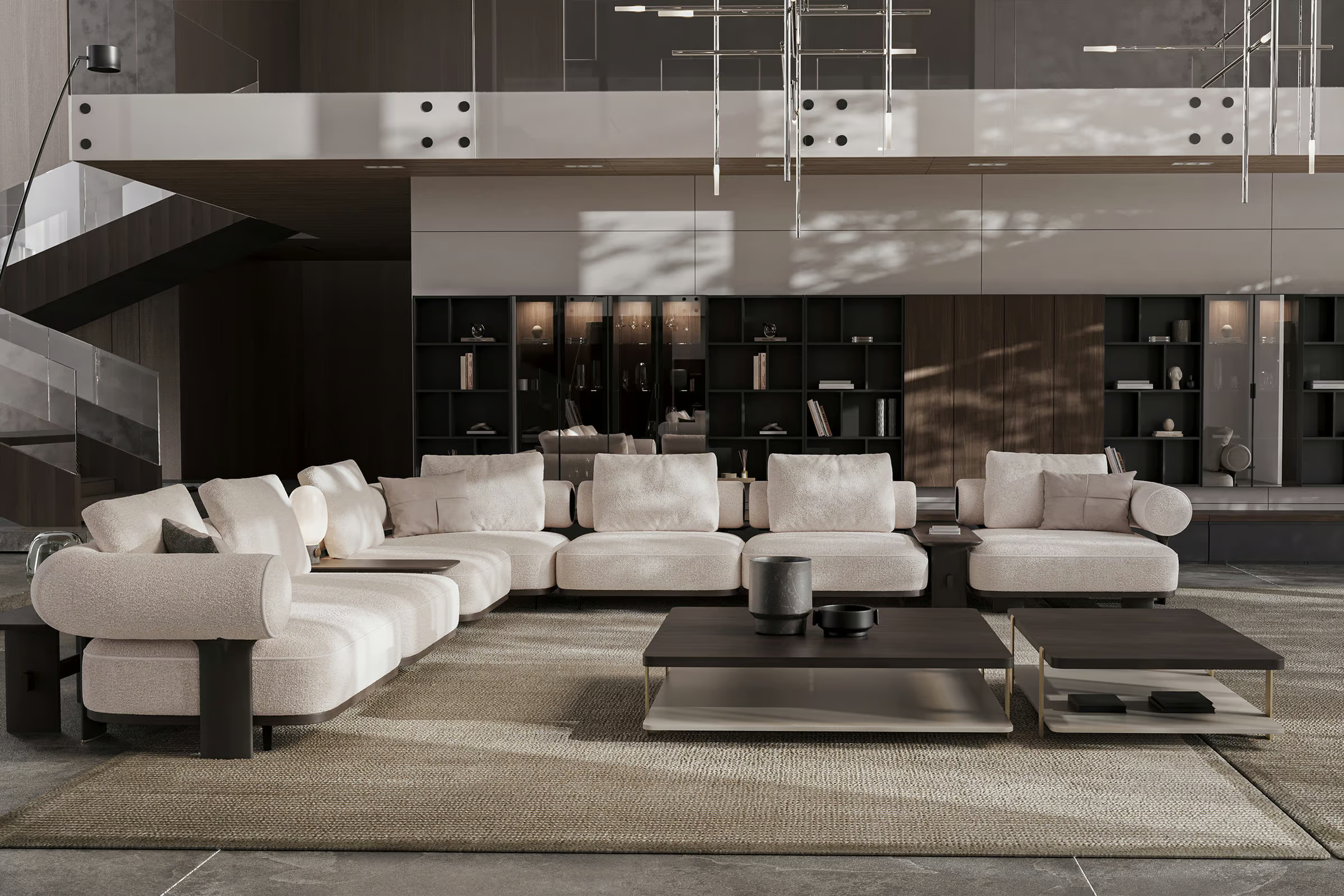 Coffee Table Hector Middle 140x138cm