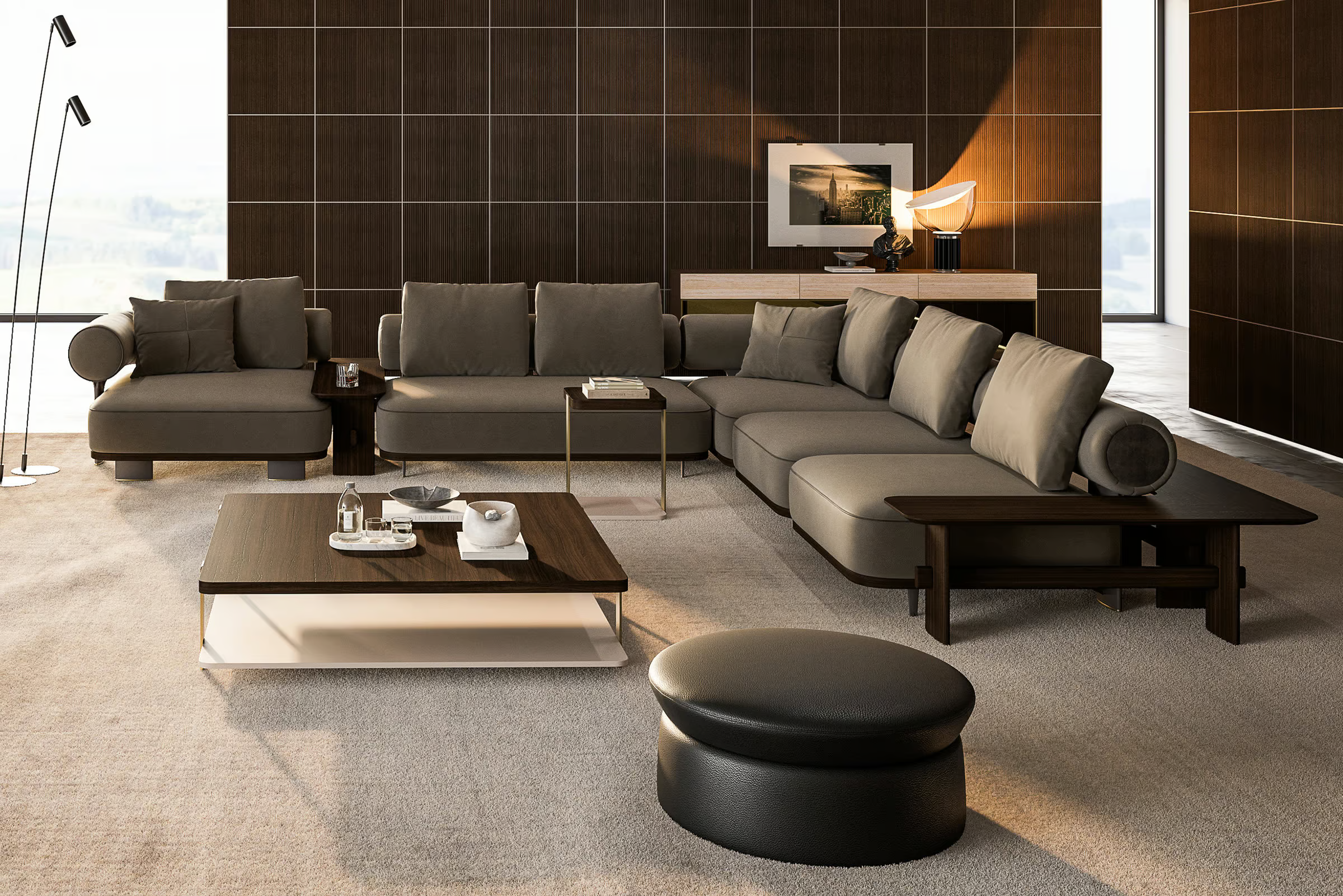 Coffee Table Hector Middle 140x138cm