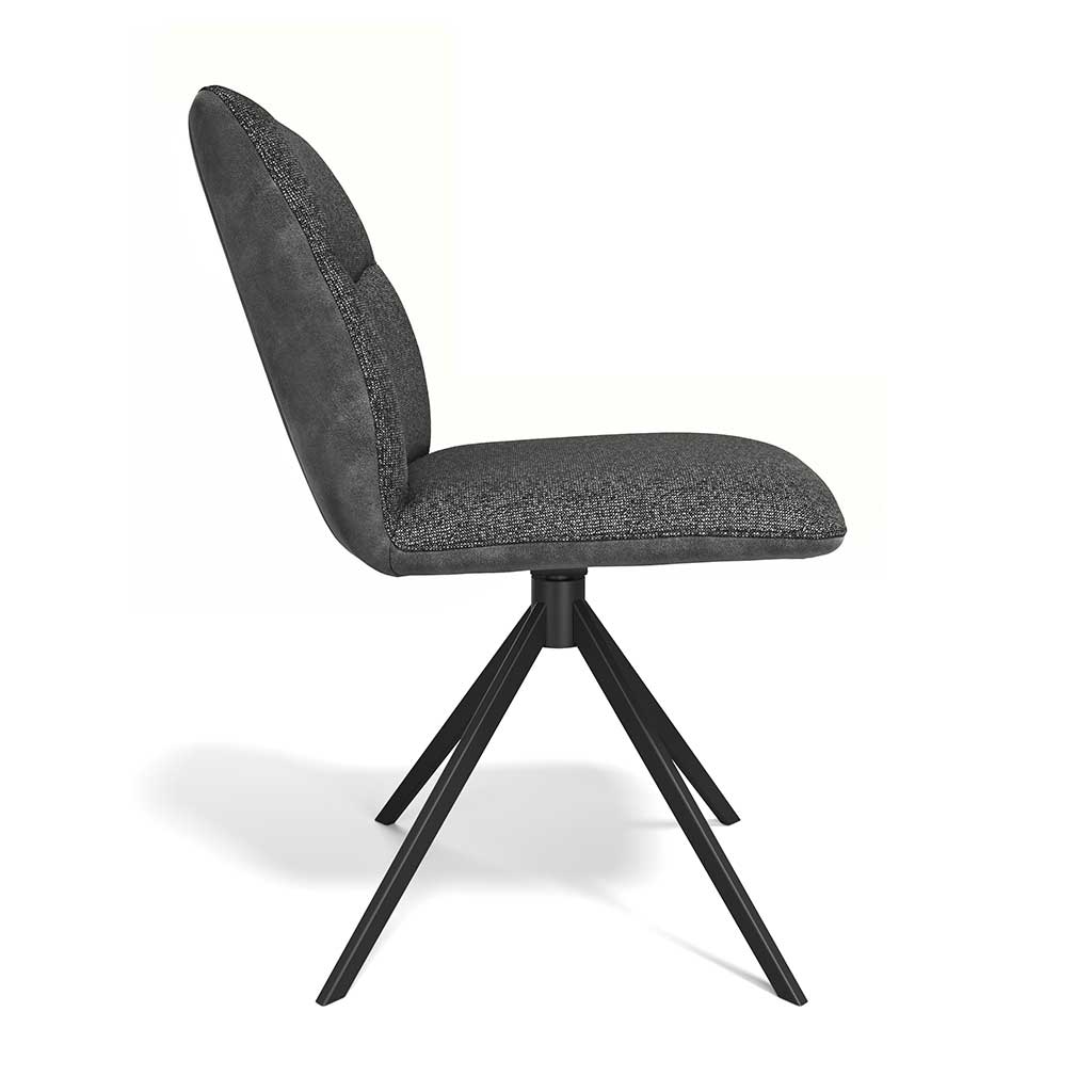 Chair Ferrara - Black + Gray