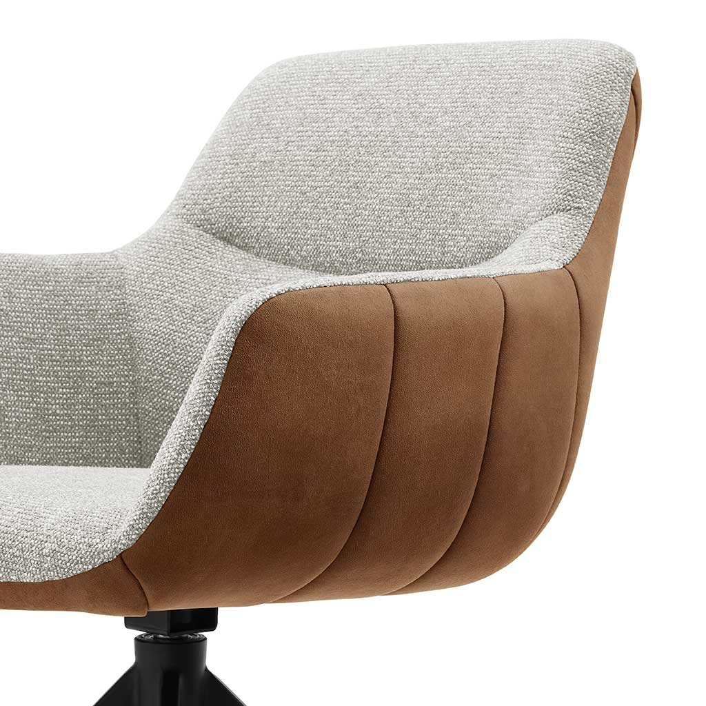 Chair Ferrara - Brown + Gray