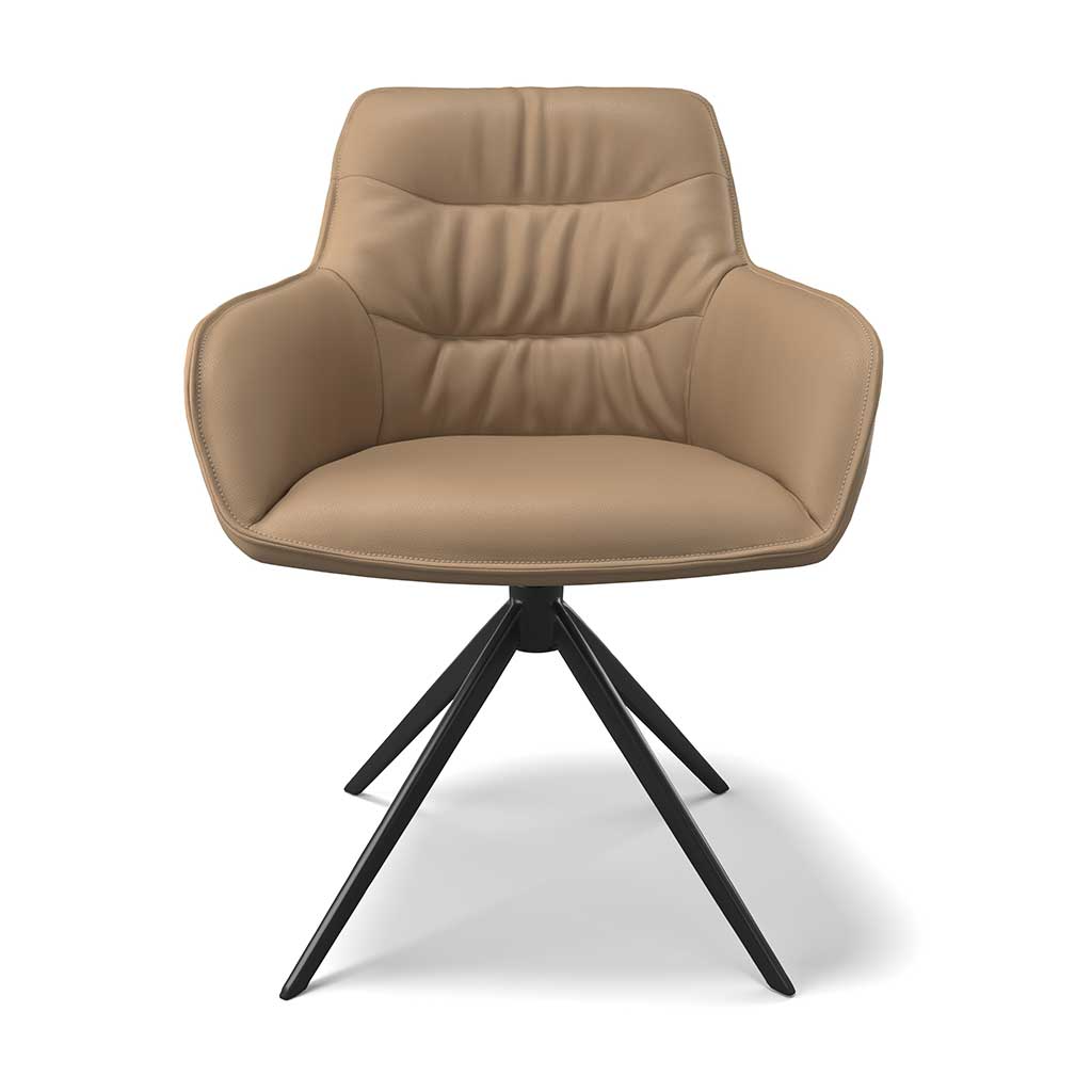 Chair Como - Camel Leather