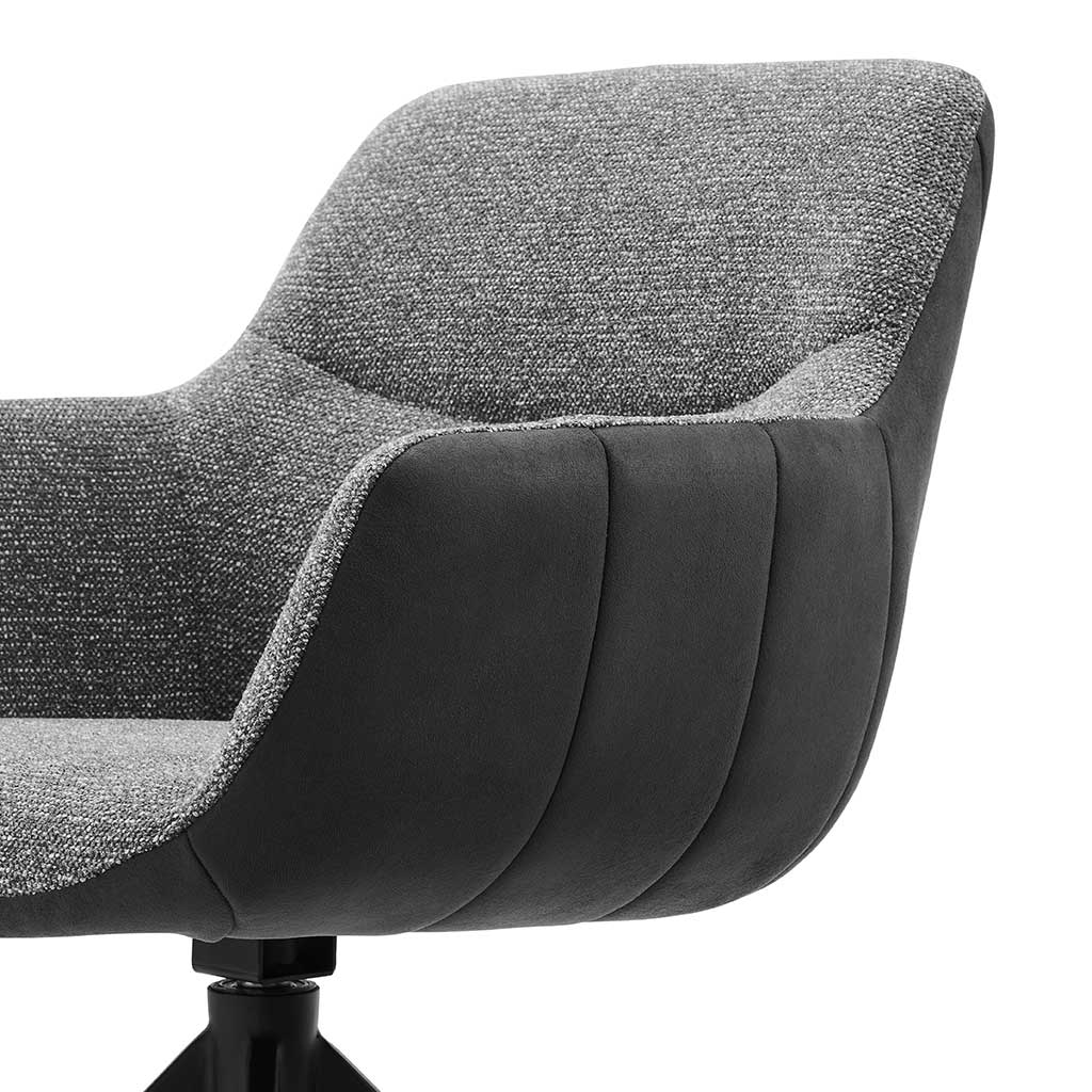 Chair Ferrara - Black + Gray