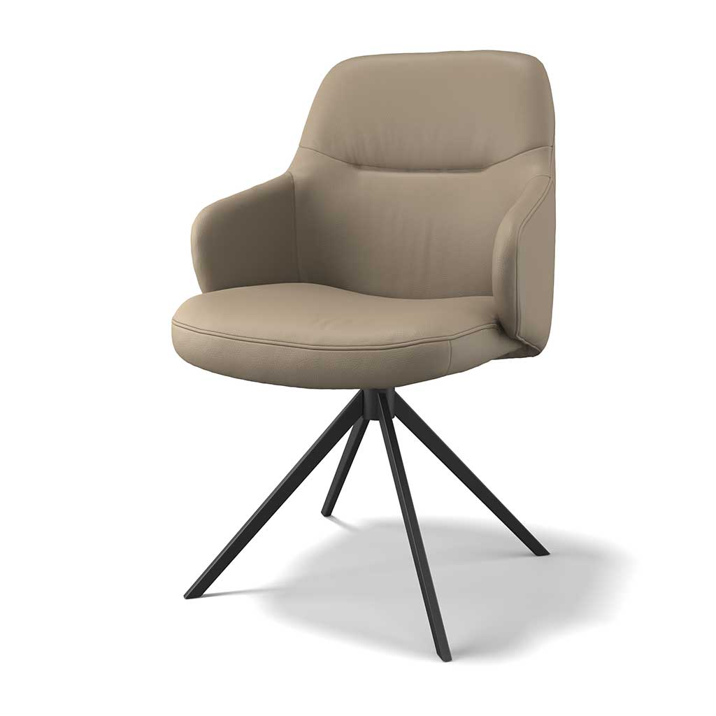 Chair Marilyn - Brown Leather