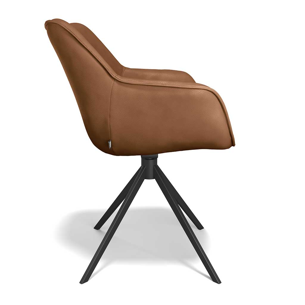 Chair Padua - Brown Leather