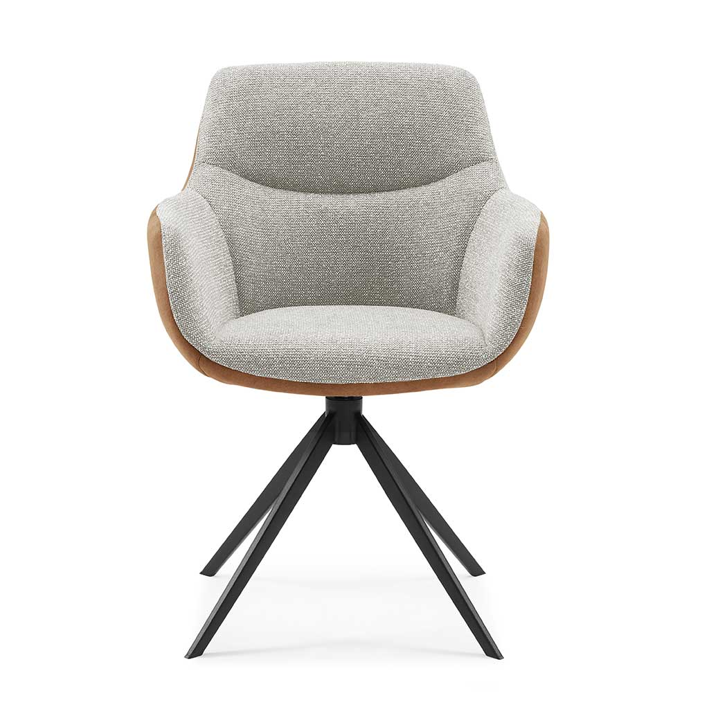 Chair Ferrara - Brown + Gray