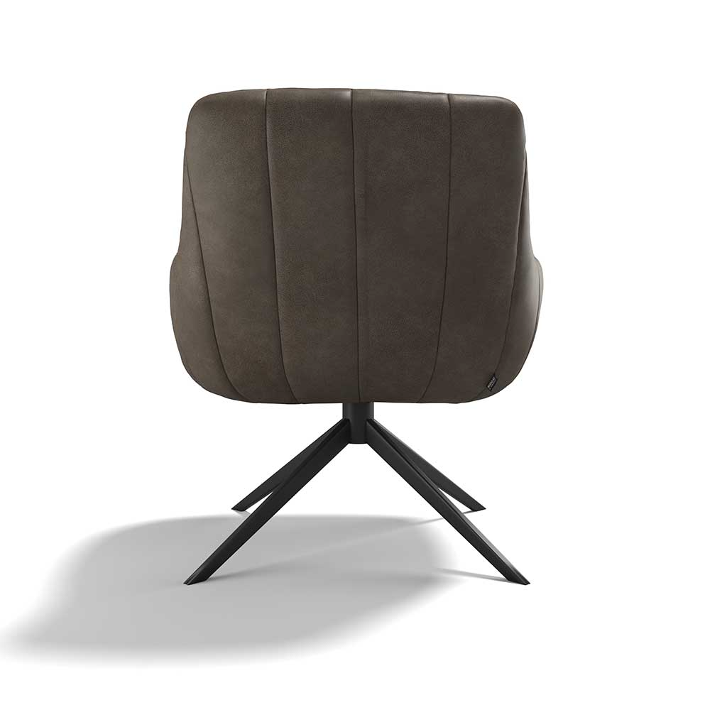 Armchair Ferrara Brown + Gray