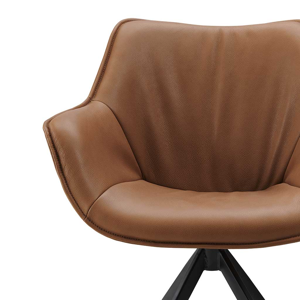 Chair Padua - Brown Leather