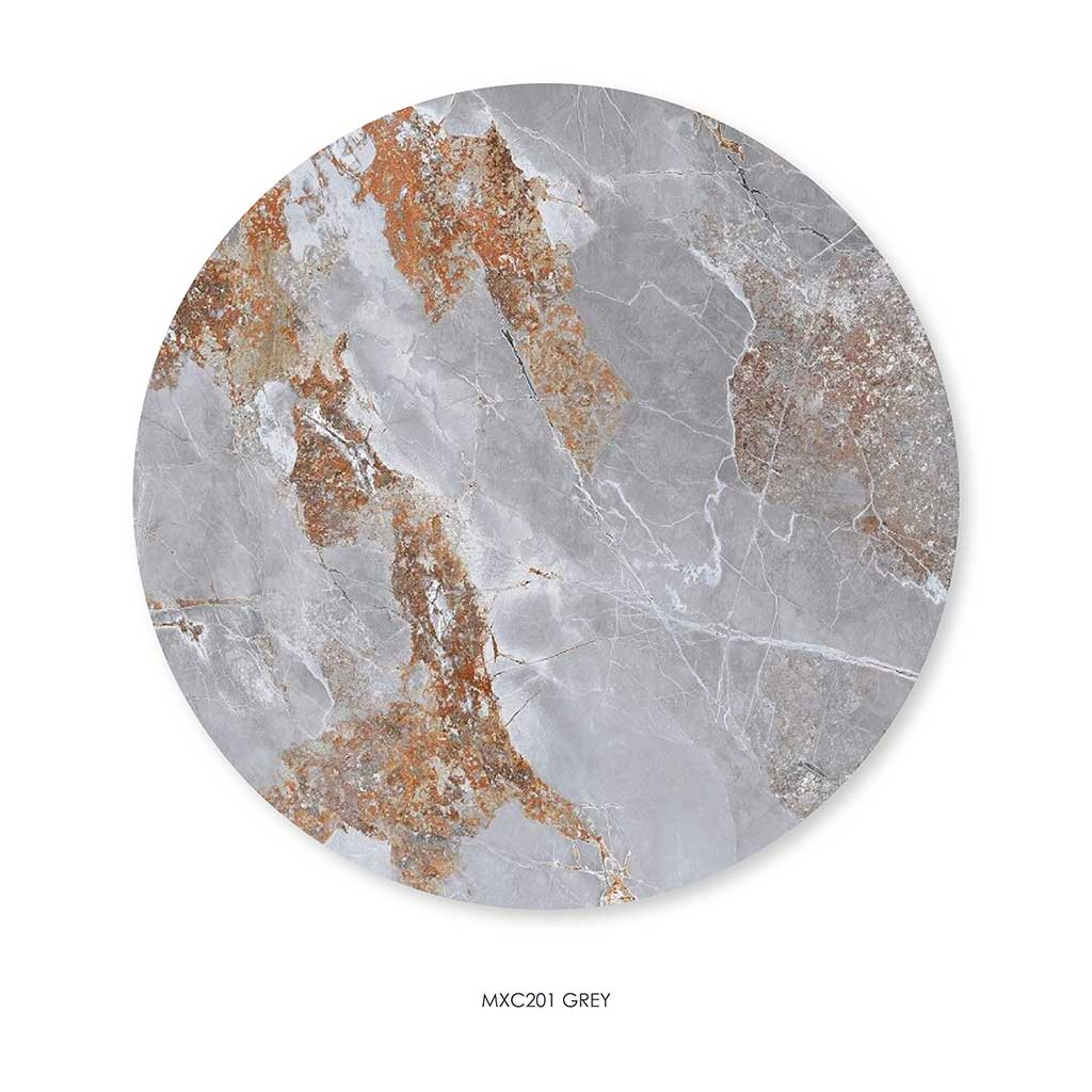 Senjo Coffee Table Set – Ø58/48/38 – Silver Ceramic