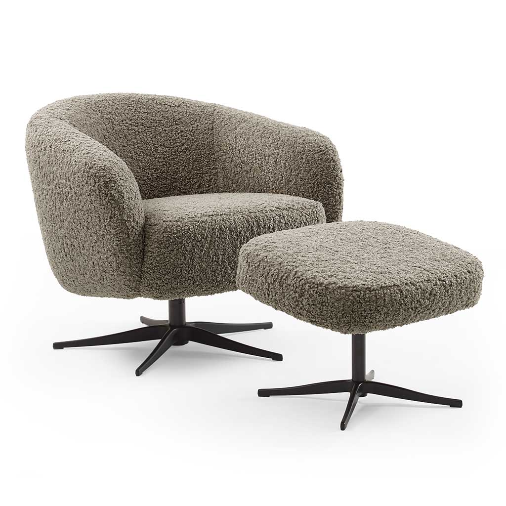 Lounge Chair Shepherd – Glore Taupe