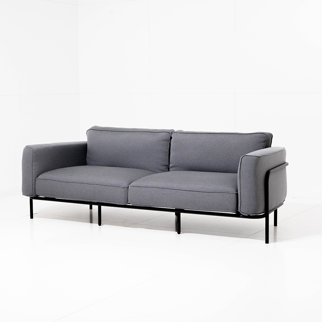 Outdoor Sofa Melan - Gray 212x88x76cm