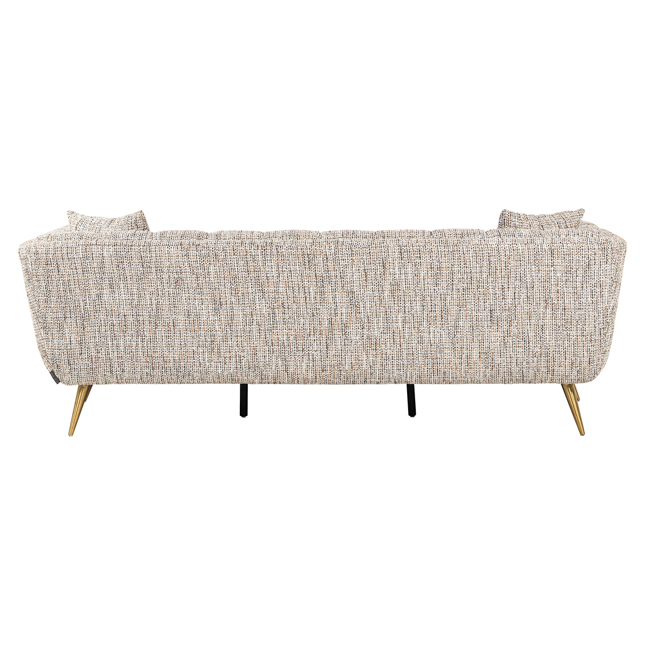 Sofa Huxley trendy nature / Brushed gold (Be Trendy 01 Nature) -  230x91cm
