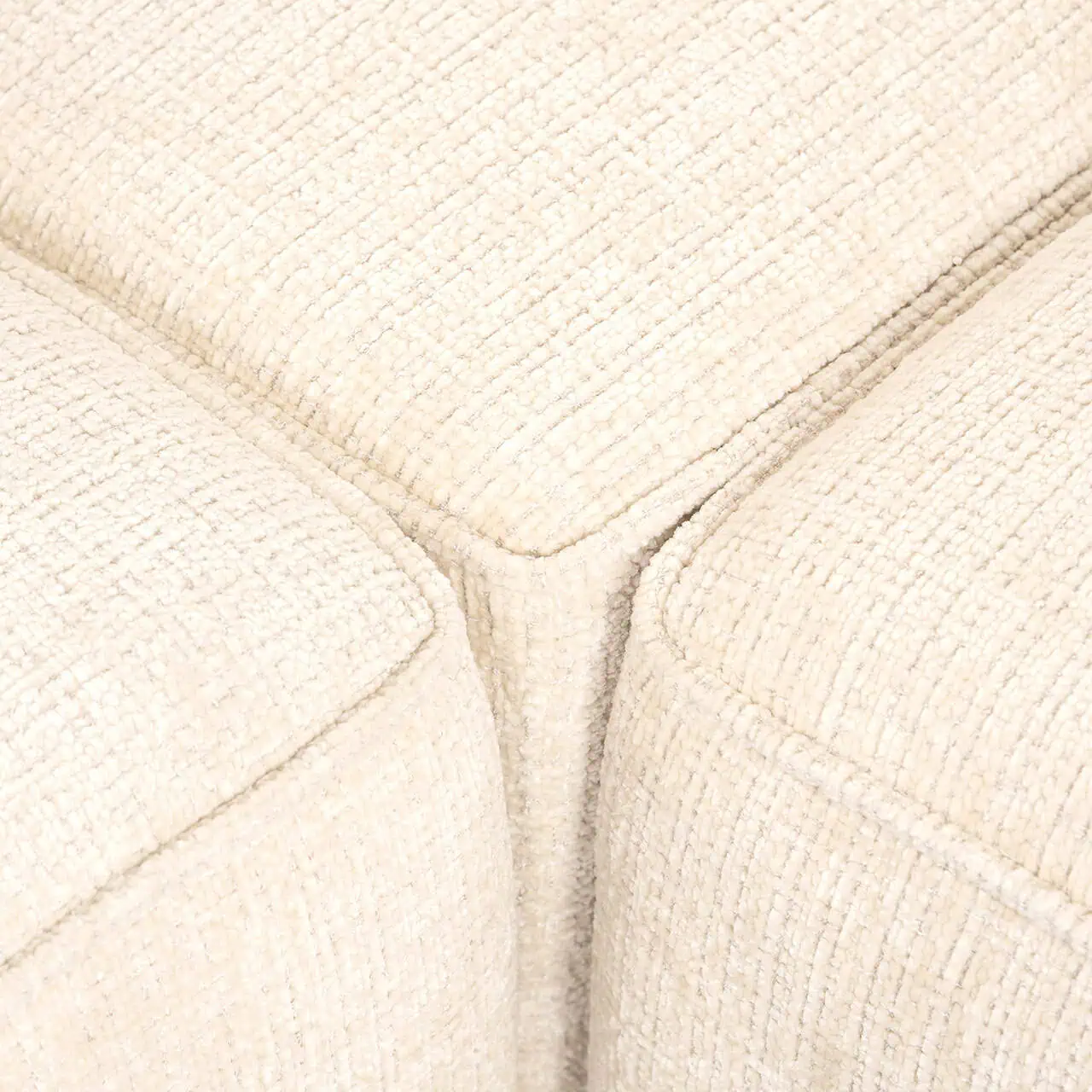 Corner Sofa Lusso Beige Chenille