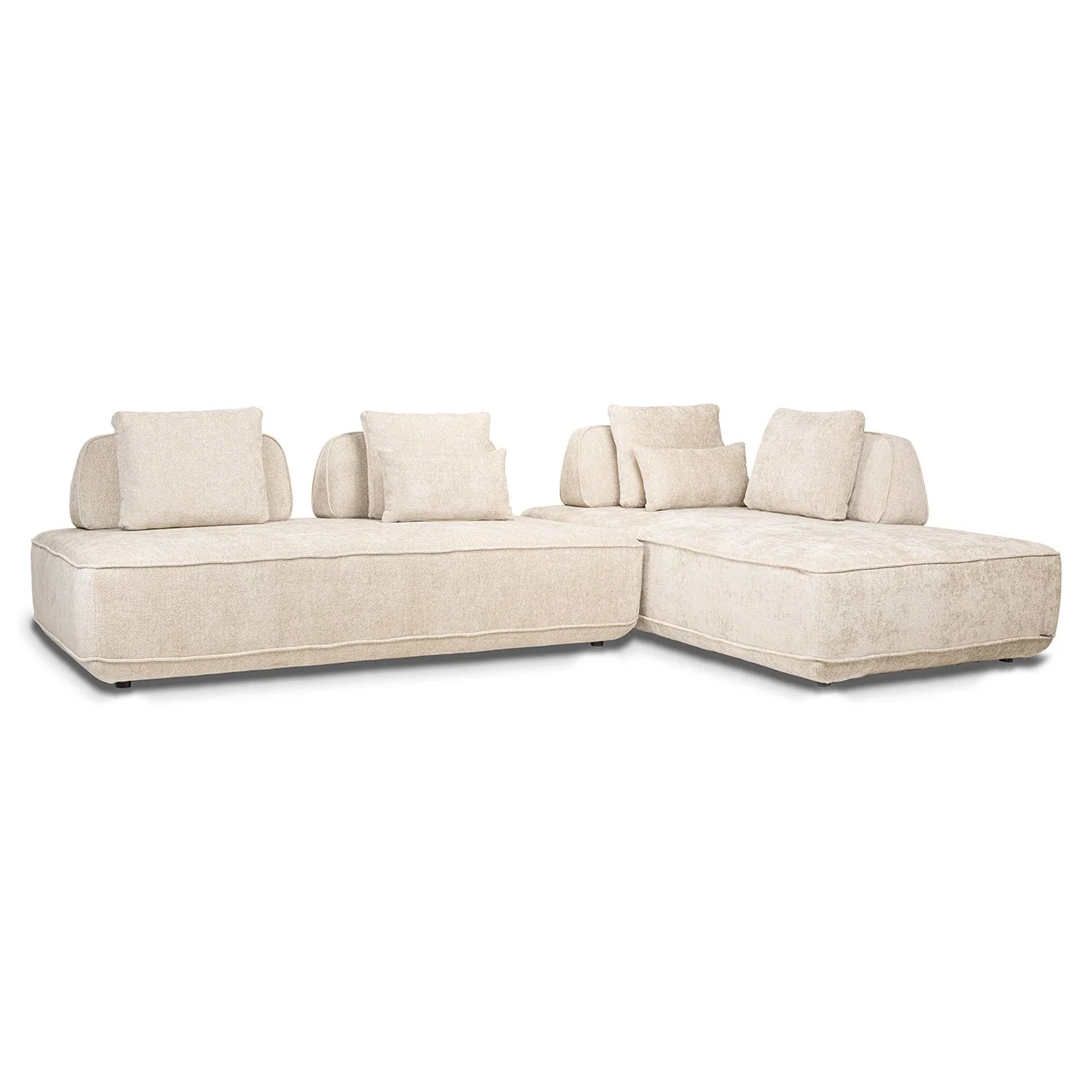 Sofa Tudor with removable backrest cream unicorn (Unicorn 11 cream)