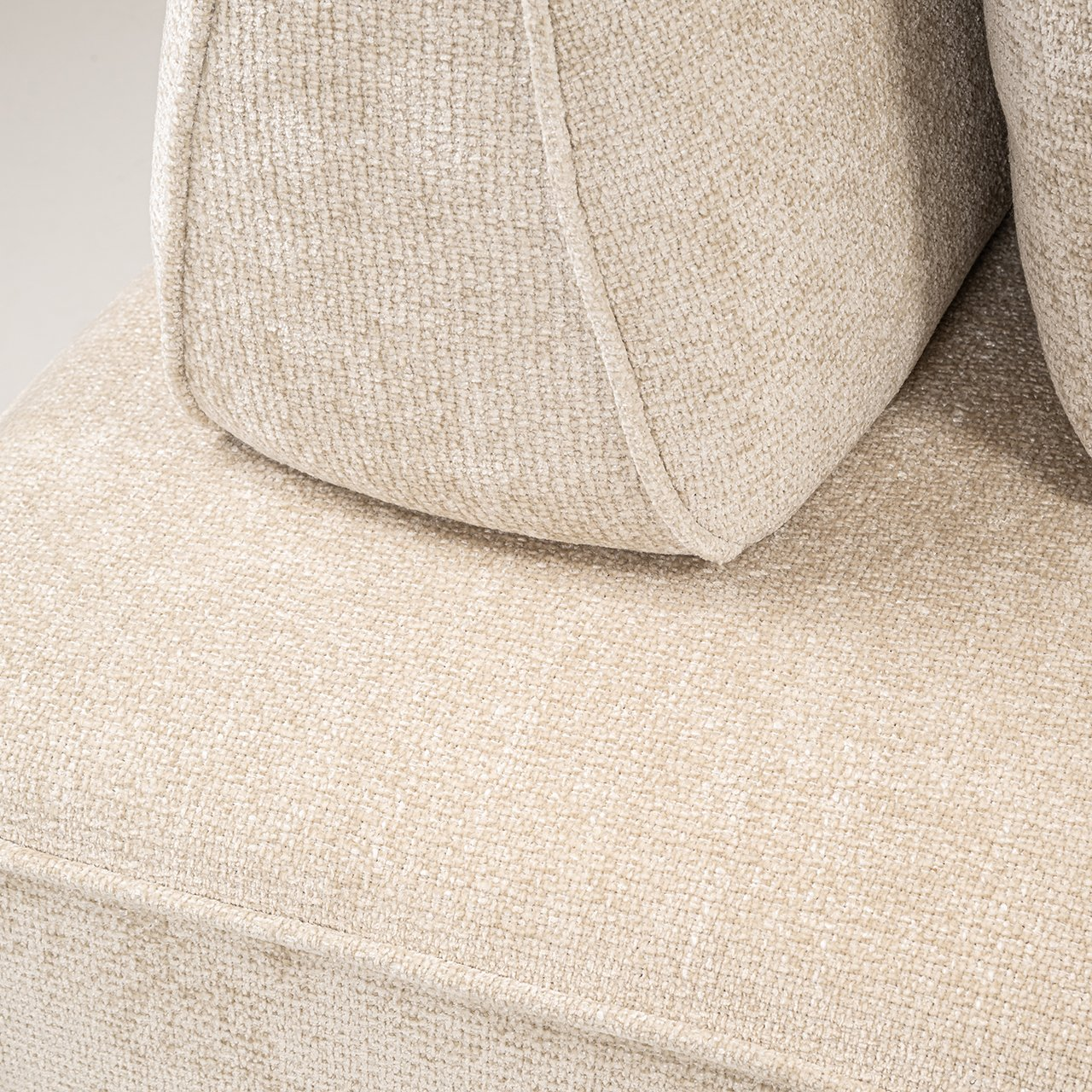 Sofa Tudor with removable backrest cream unicorn (Unicorn 11 cream)