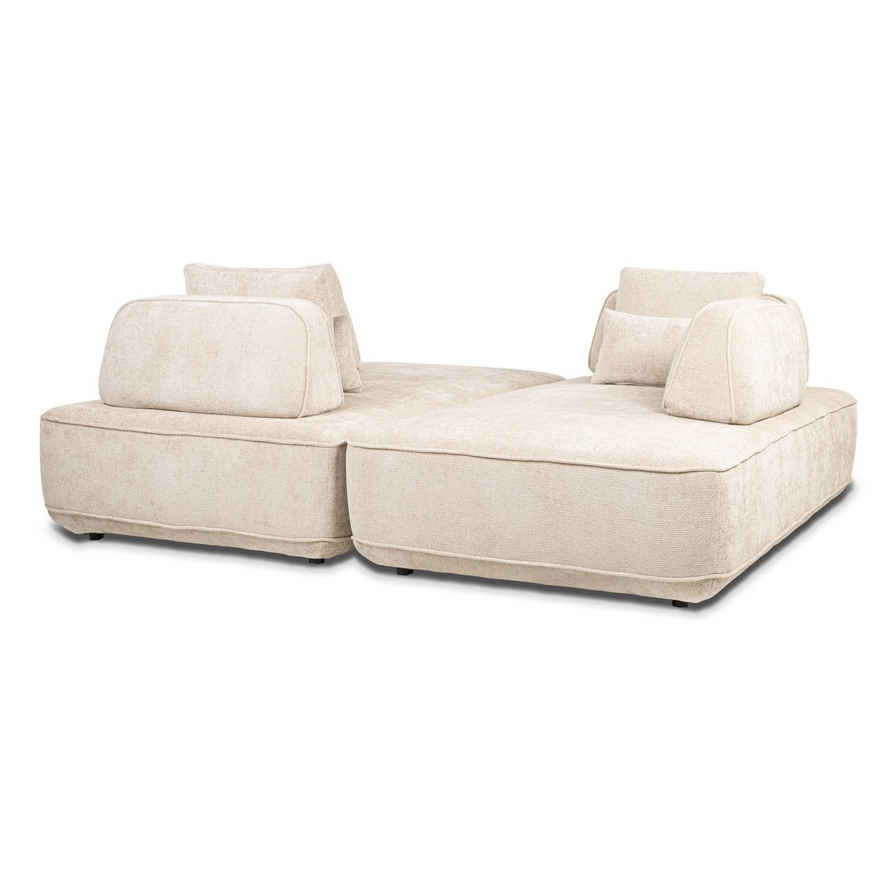 Sofa Tudor with removable backrest cream unicorn (Unicorn 11 cream)