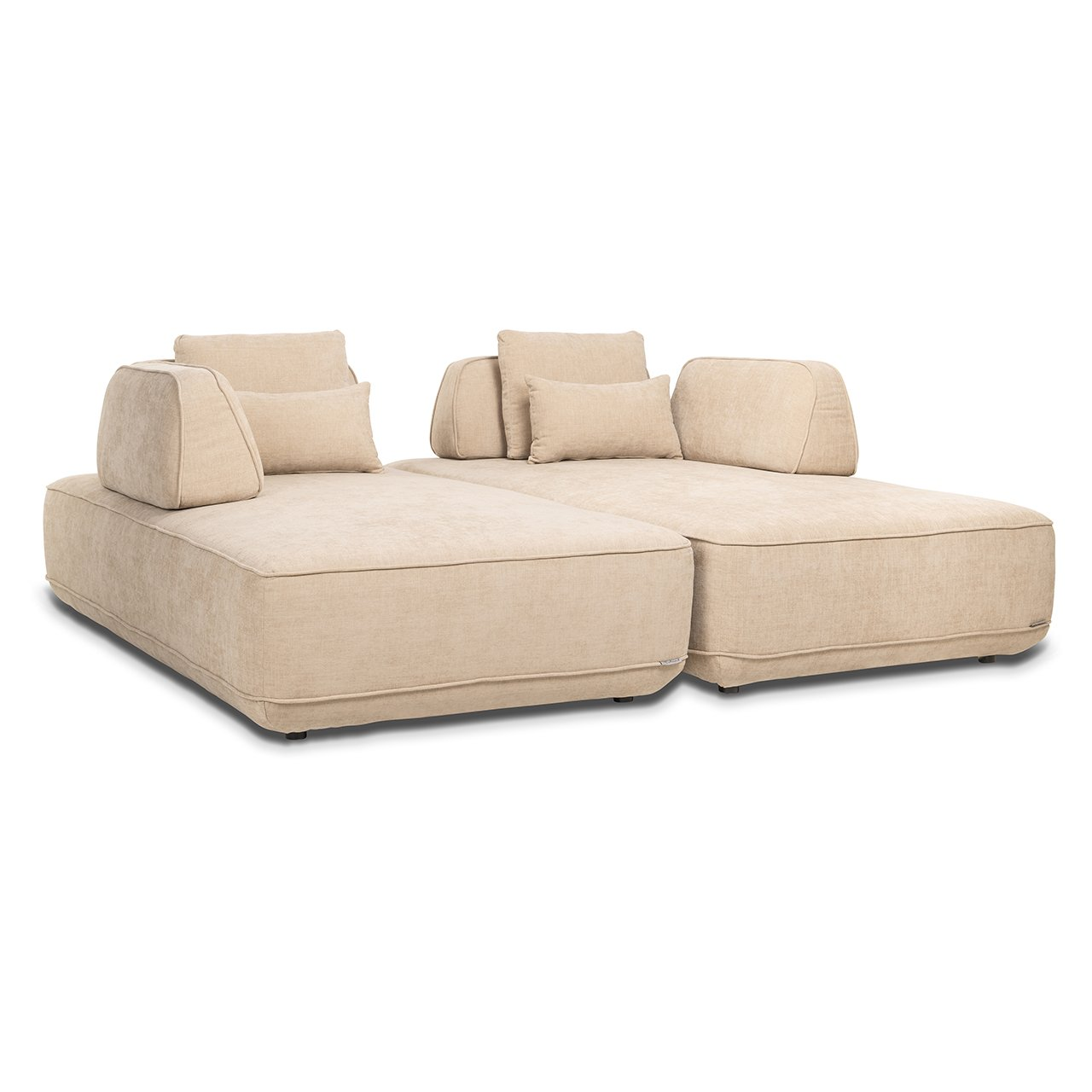 Sofa Tudor with removable backrest sand olympus (Sand olympus)
