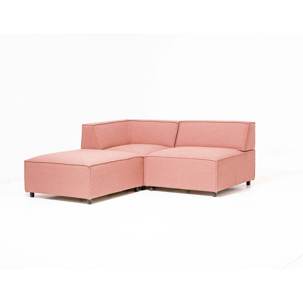 Outdoor Sofa Soleia - Pink 260x87x70cm