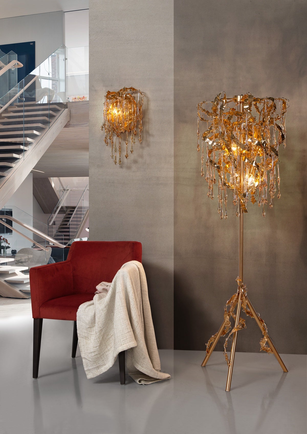 Wall Lamp - Line Sculpture